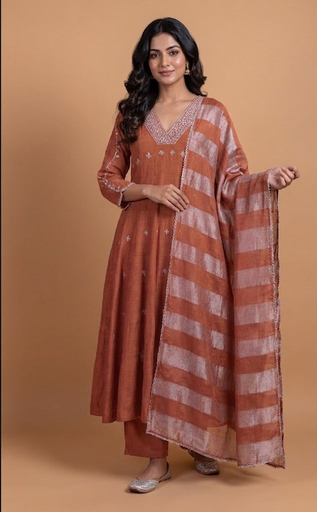 Luxe Rust A-Line Readymade Set