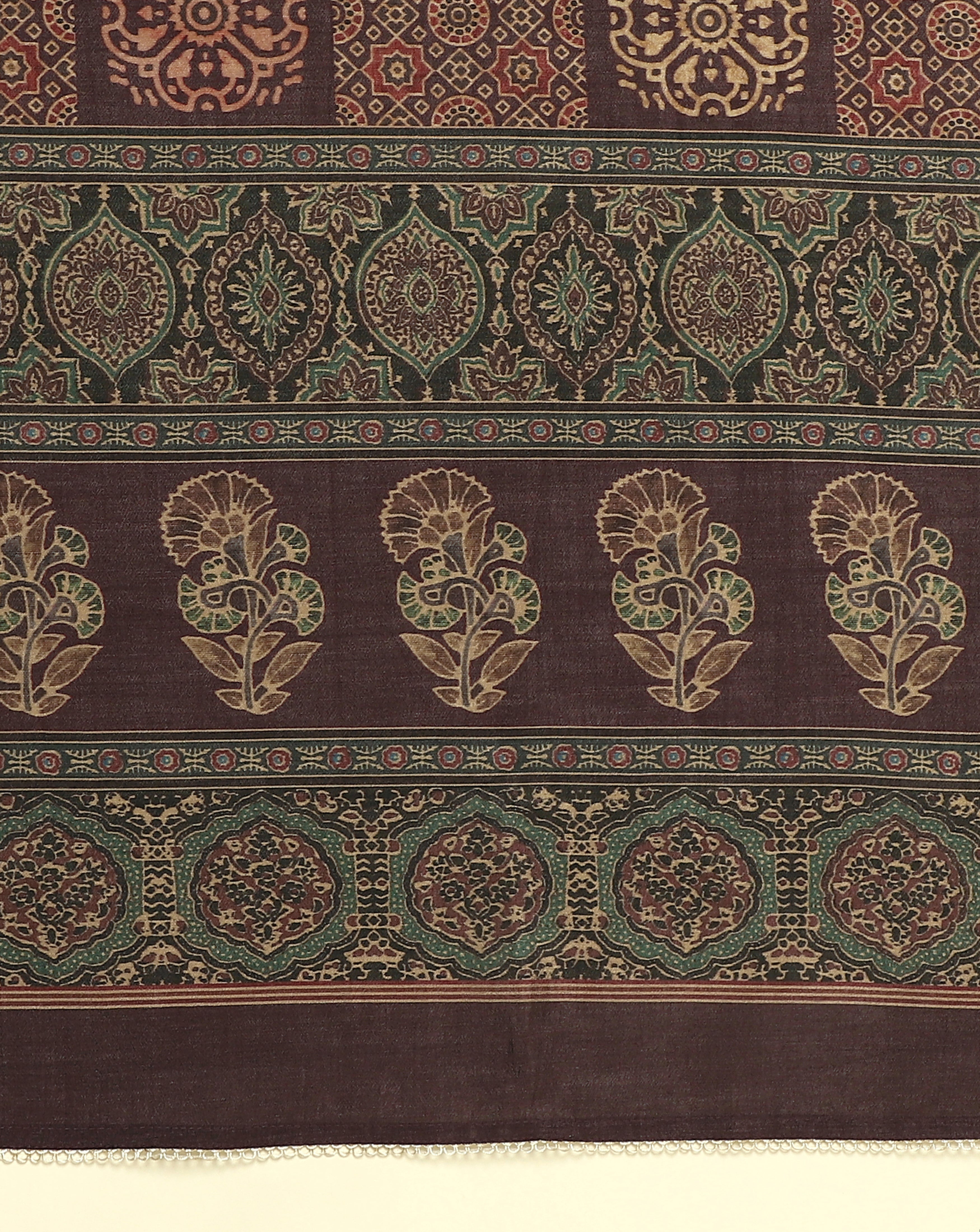 Anokhi Ajrak Printed Suit Set