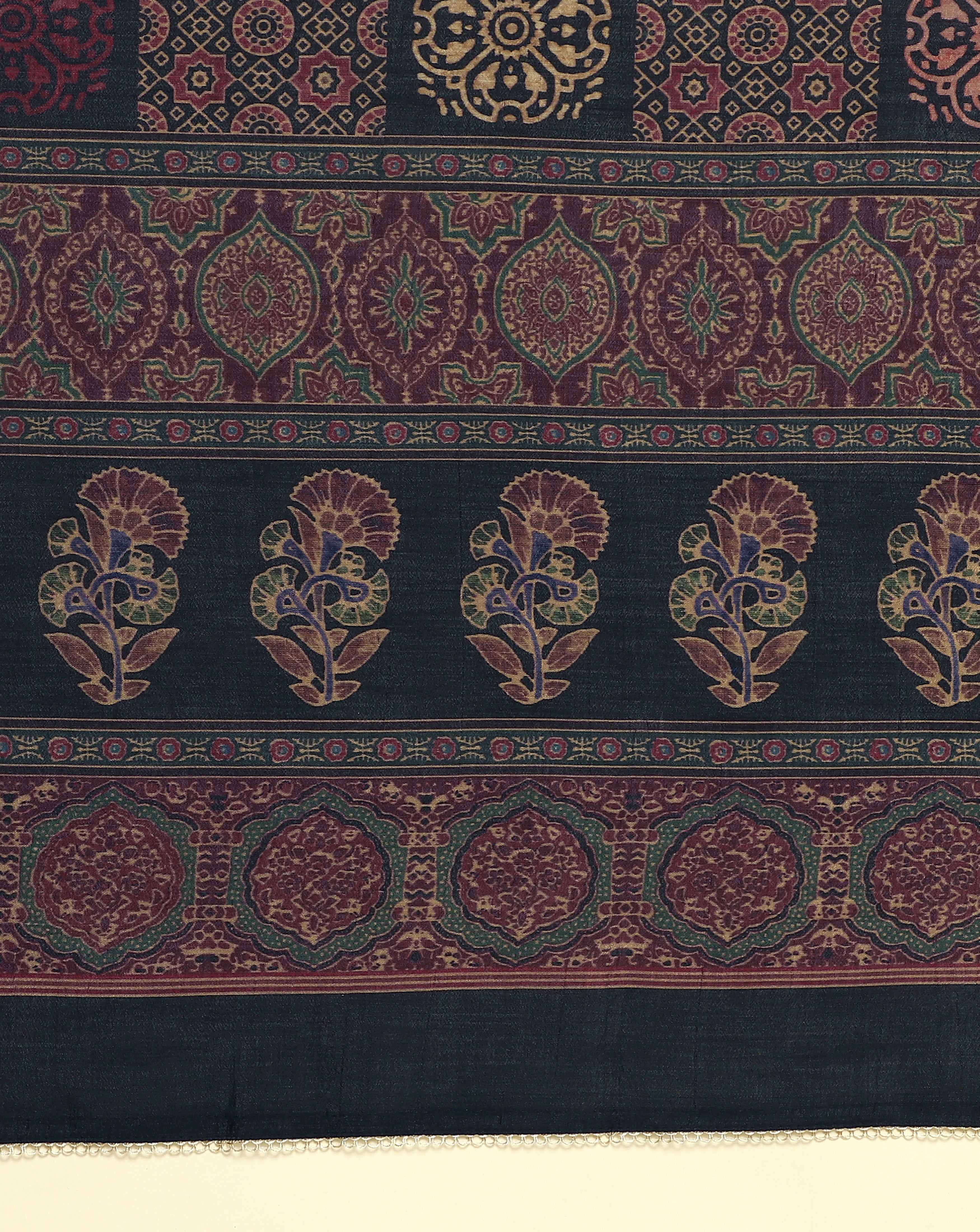 Anokhi Ajrak Printed Suit Set