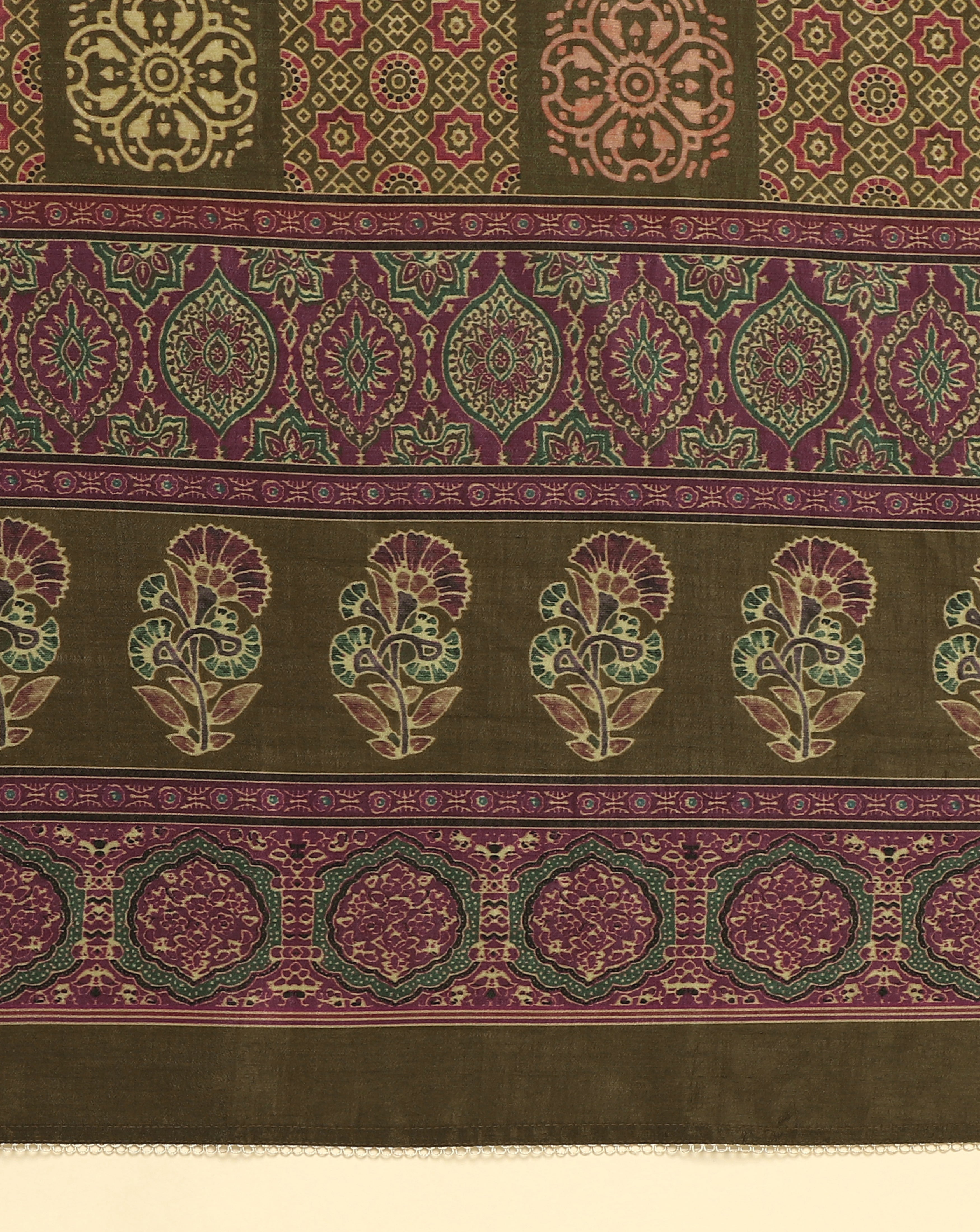 Anokhi Ajrak Printed Suit Set