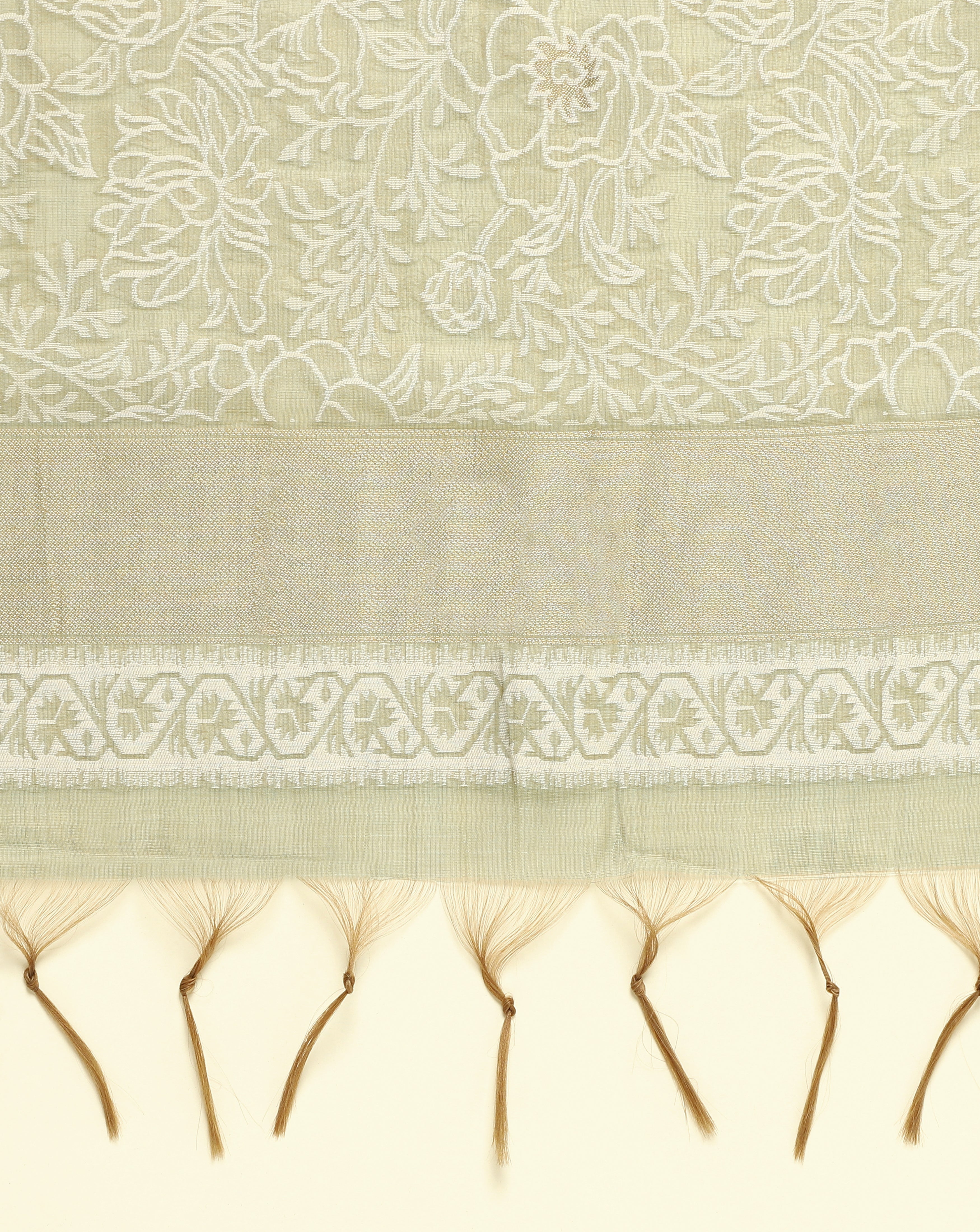 Luxe Chanderi Lehriya and Jamdani Suit Set