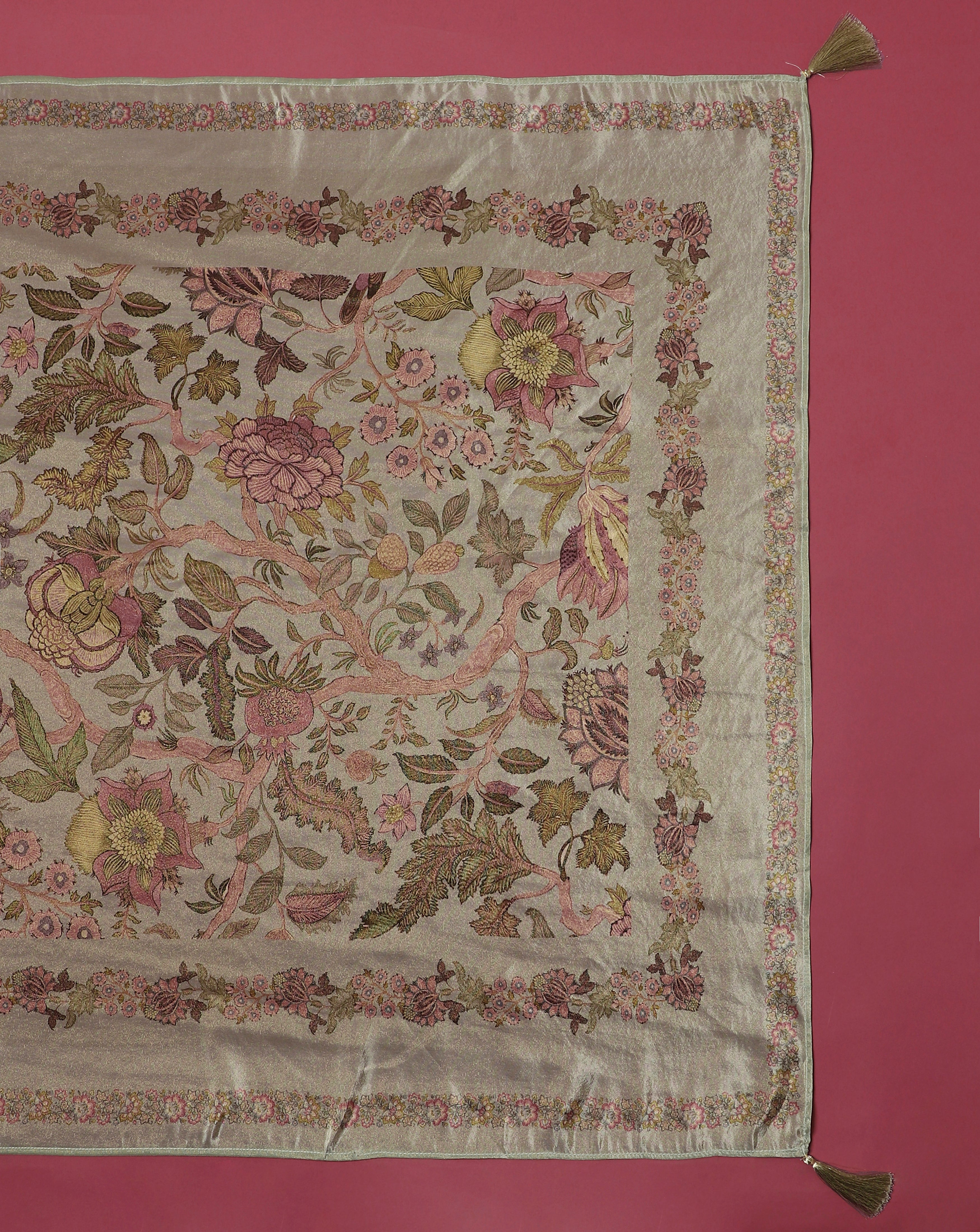 Luxe Shimmer Woven Silk Suit Set