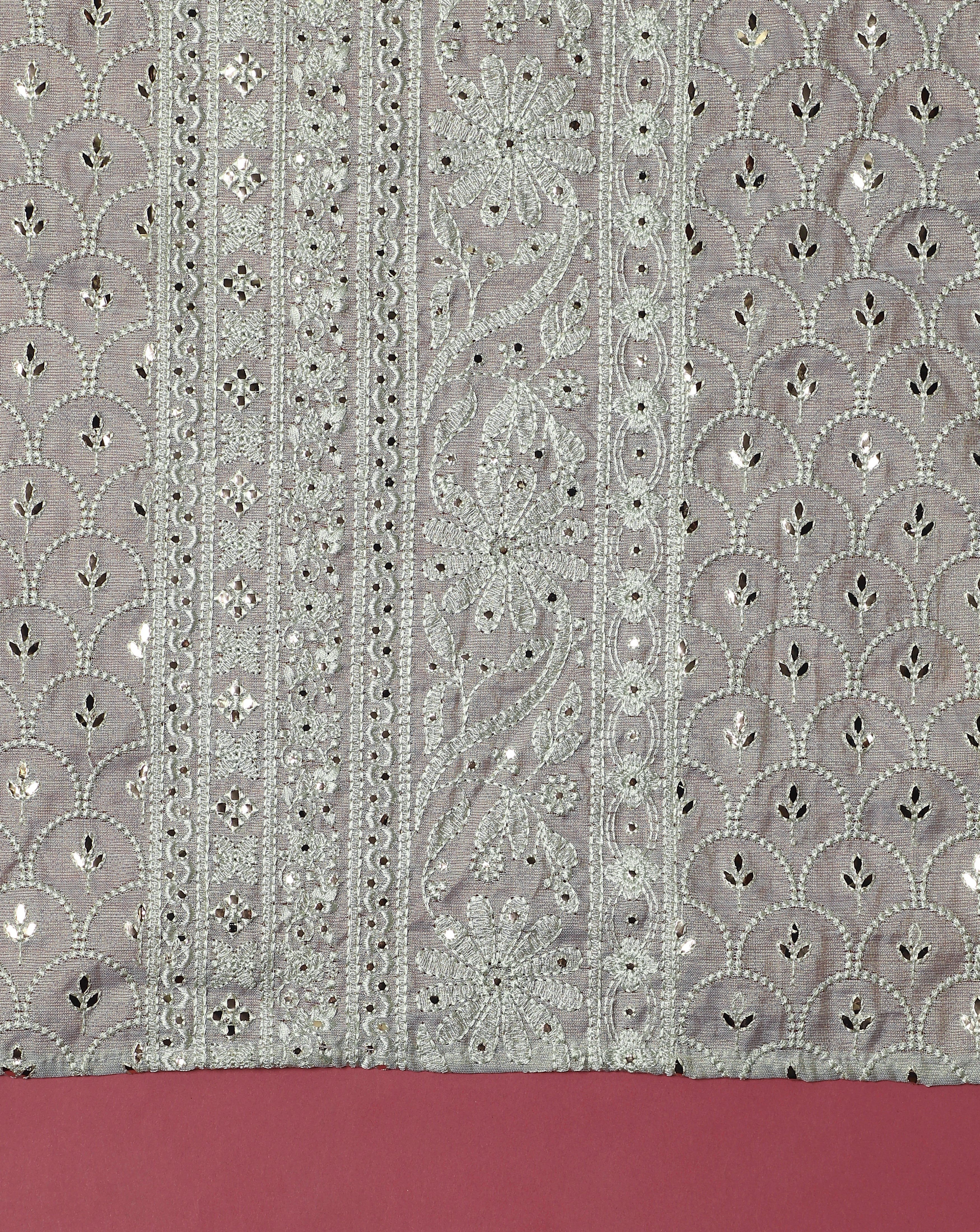 Luxe Shimmer Cotton Silk Suit Set