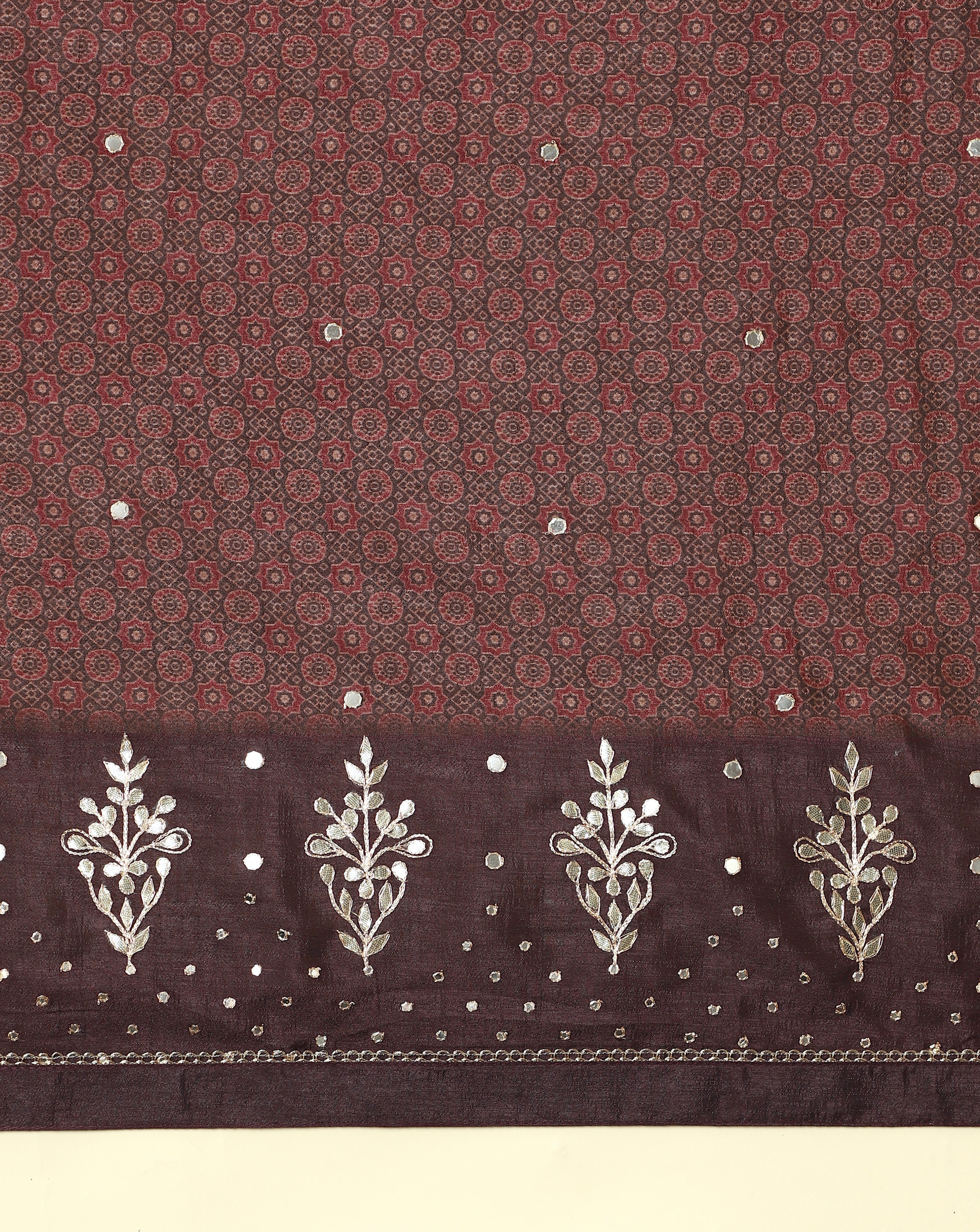 Anokhi Ajrak Printed Suit Set