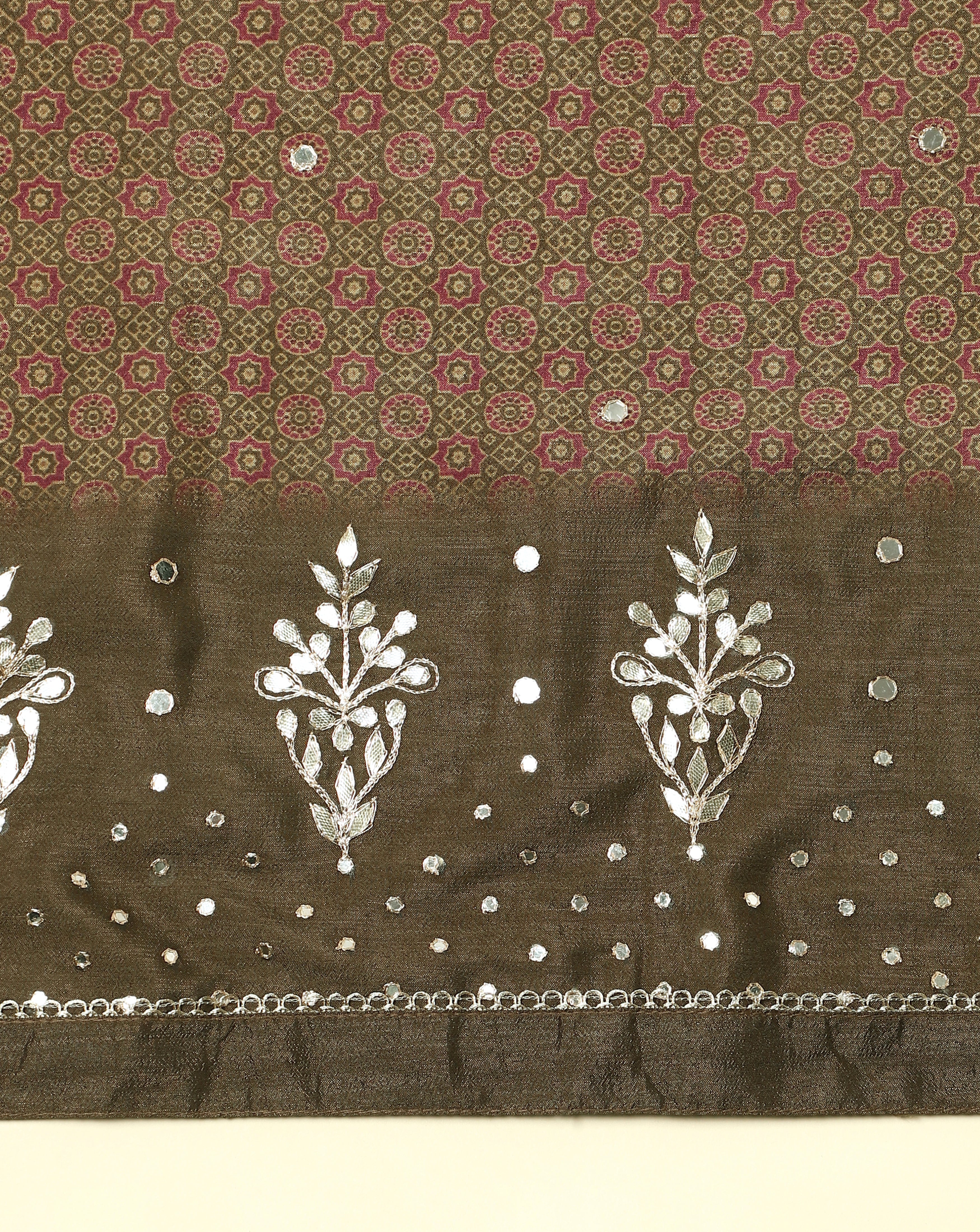 Anokhi Ajrak Printed Suit Set