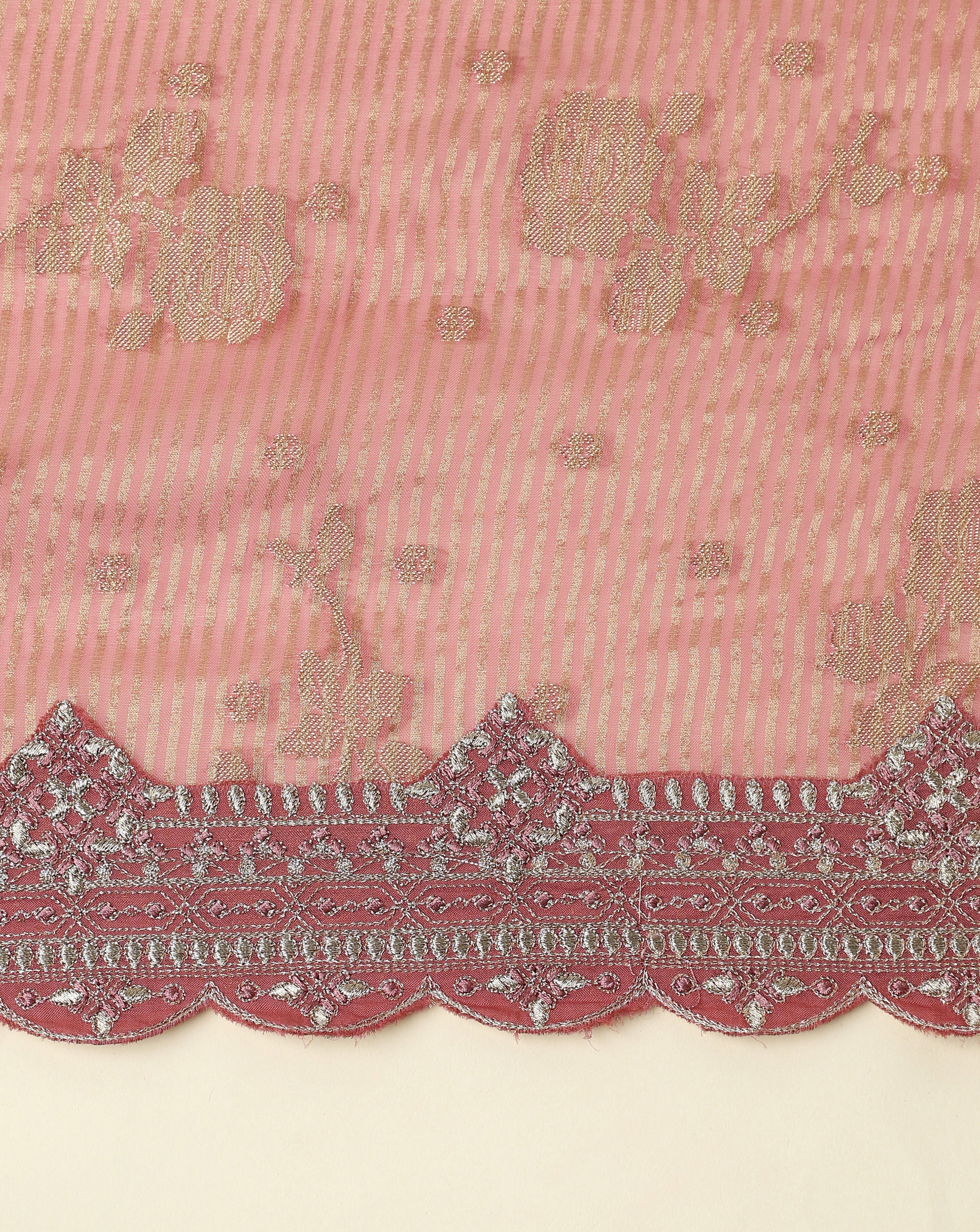 Luxe Shimmer Banarasi Suit Set