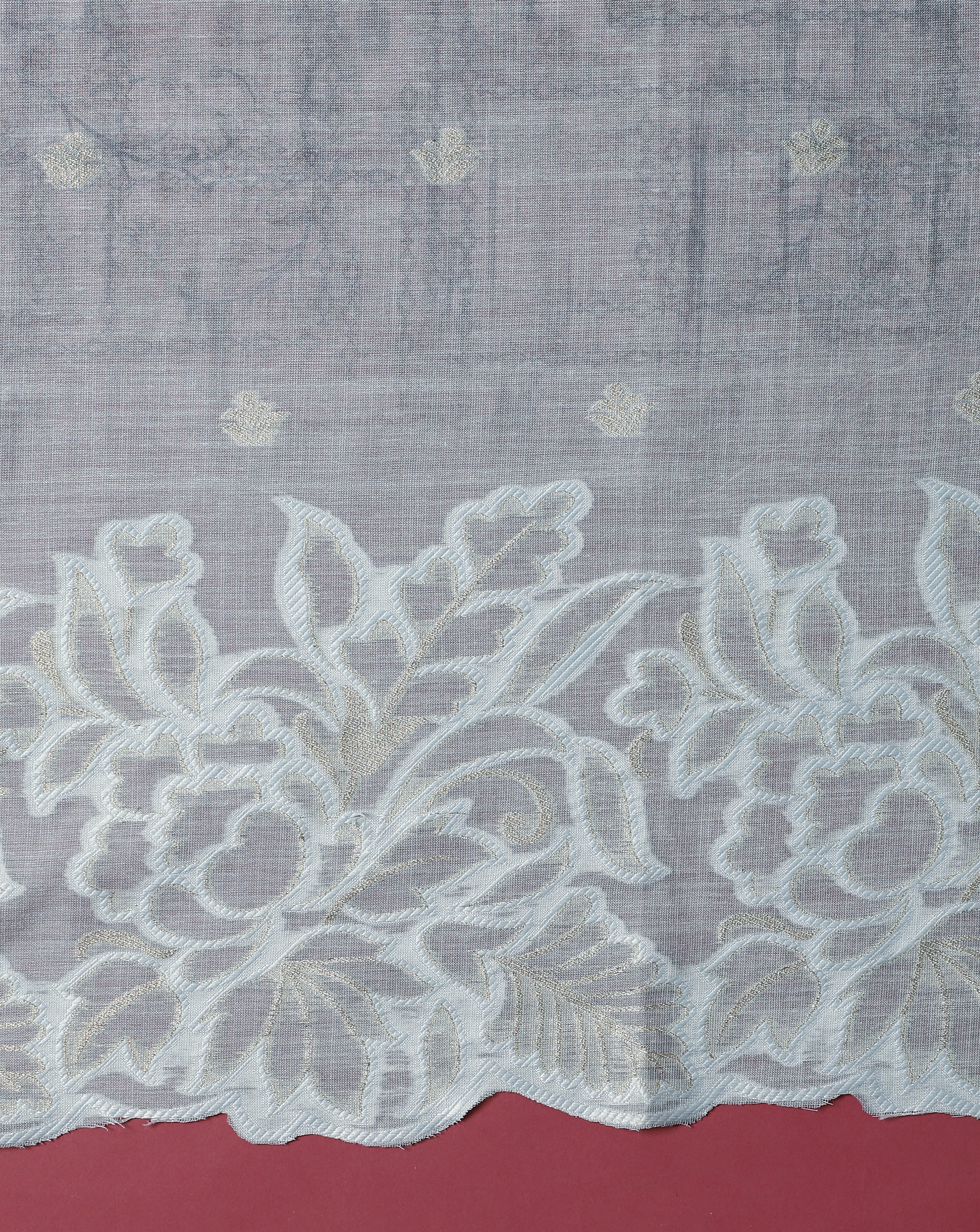 Roze Cotton Linen Suit Set