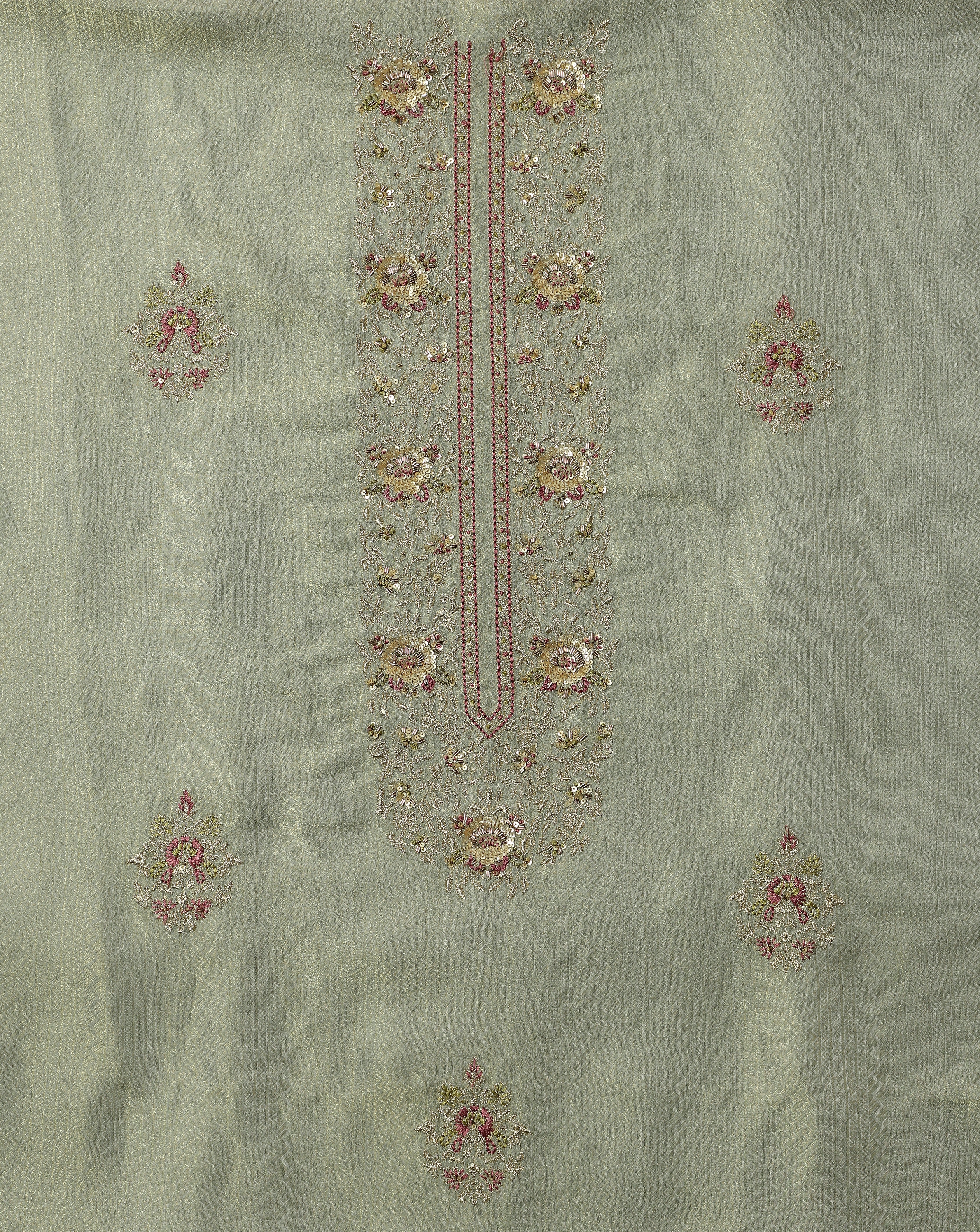 Luxe Shimmer Woven Silk Suit Set