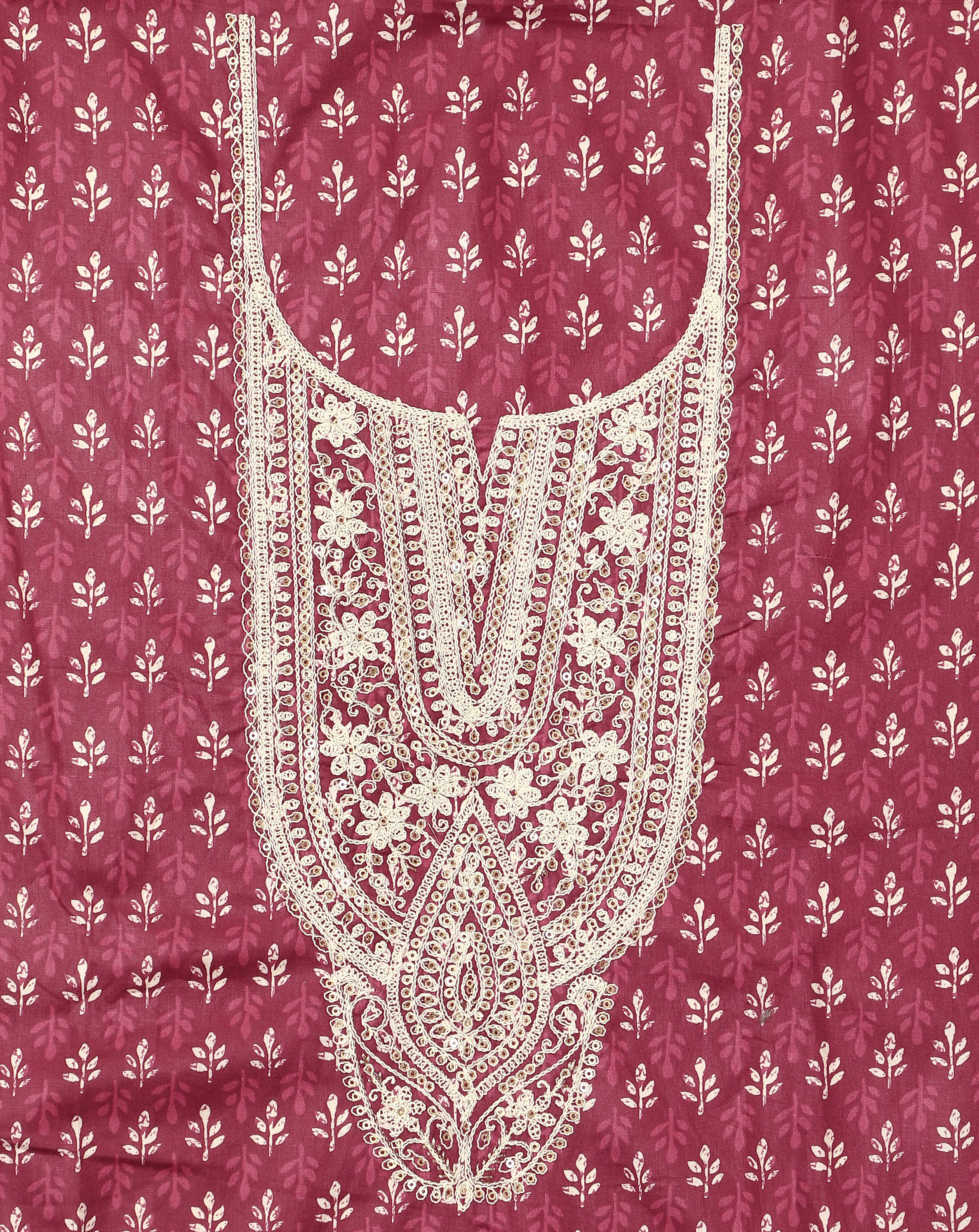 Roze Soft Cotton Printed Suit Set