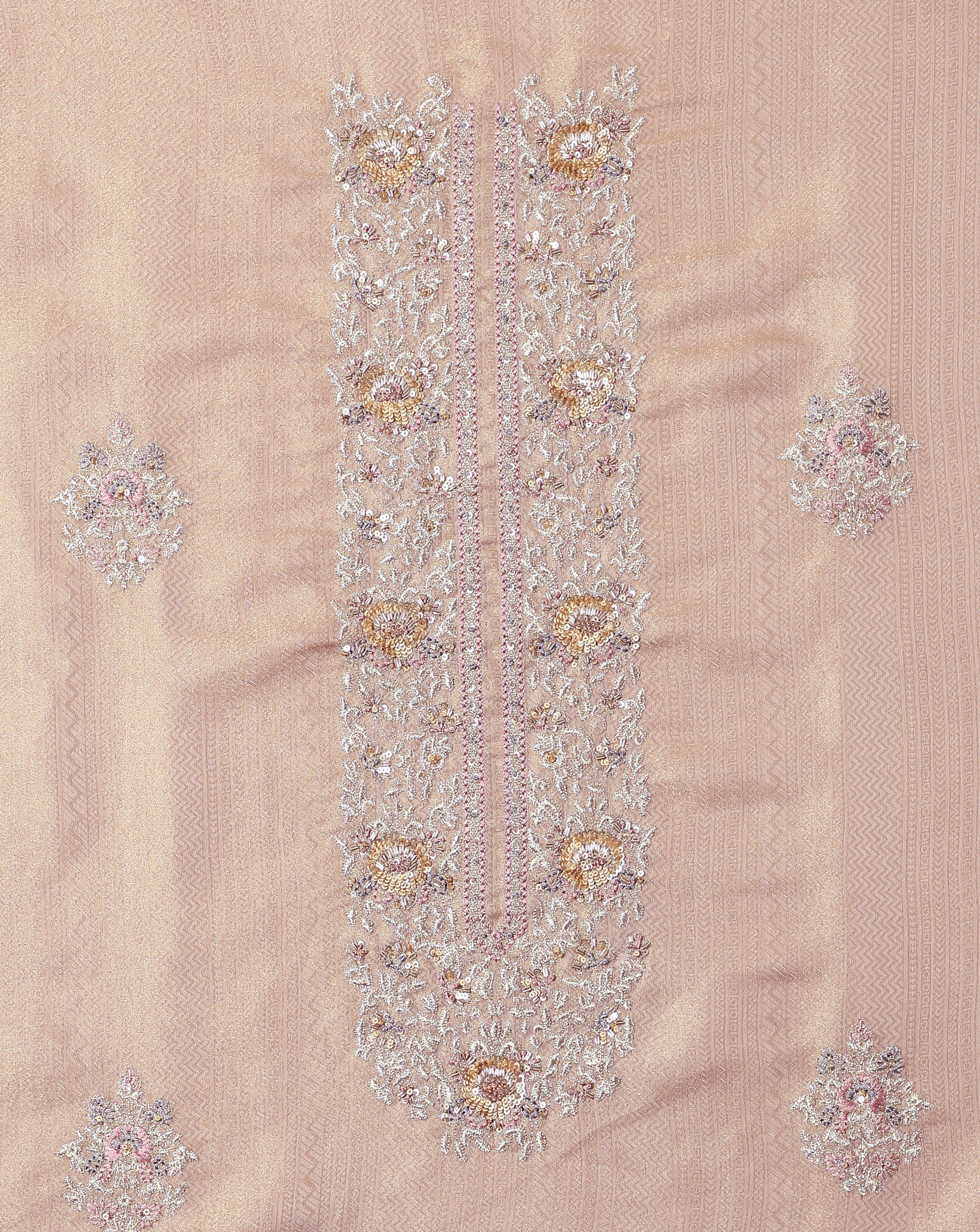 Luxe Shimmer Woven Silk Suit Set