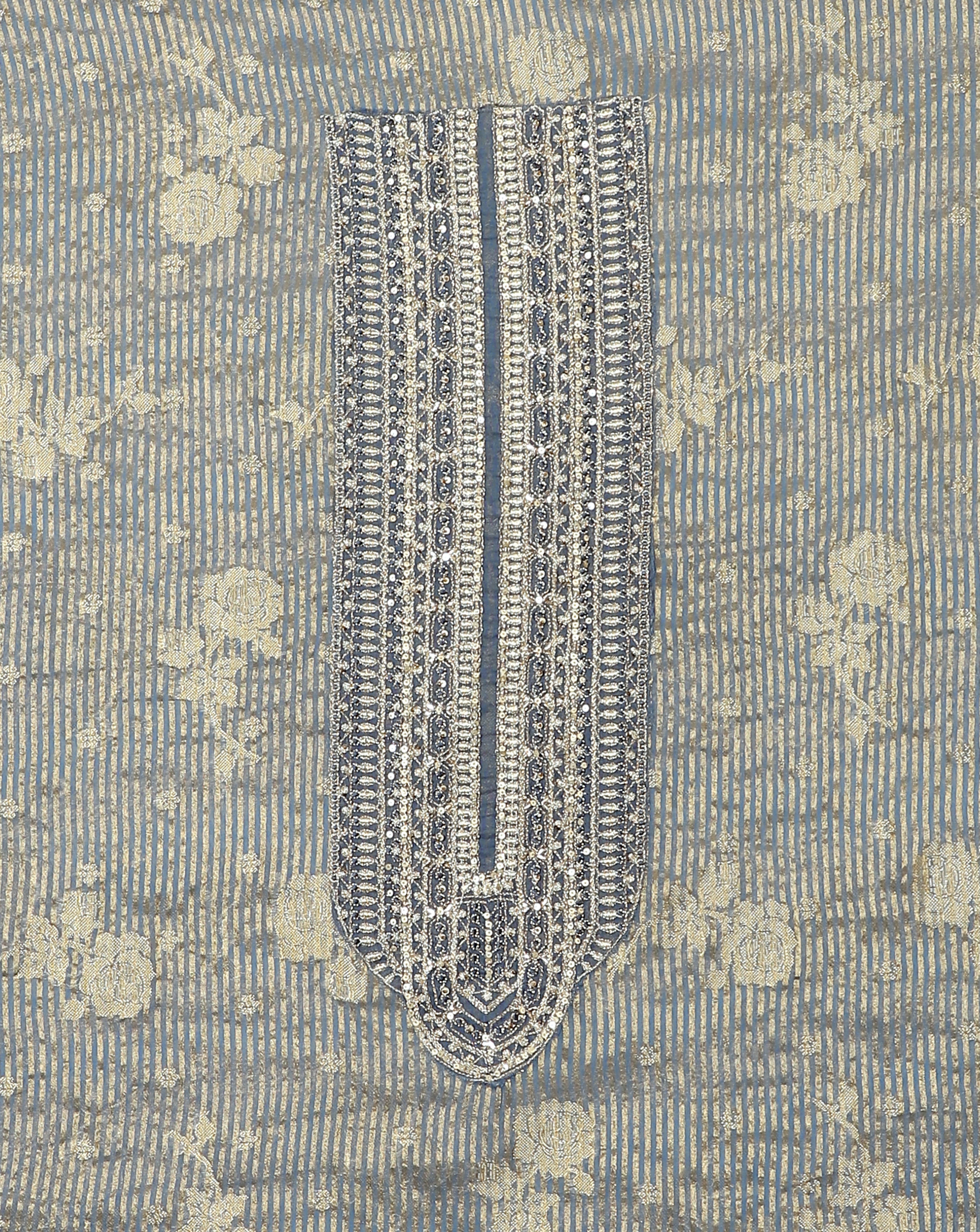 Luxe Shimmer Banarasi Suit Set