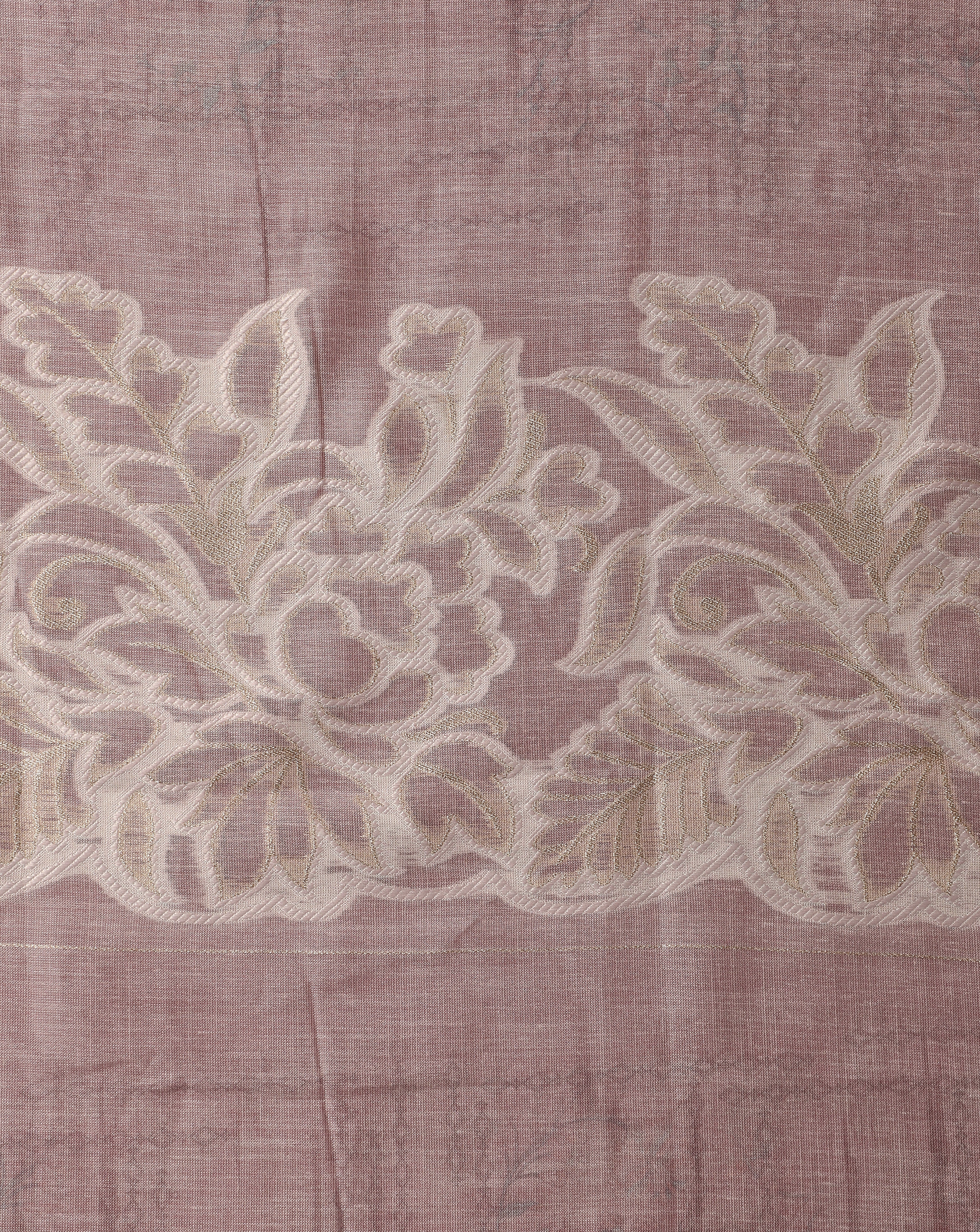 Roze Cotton Linen Suit Set