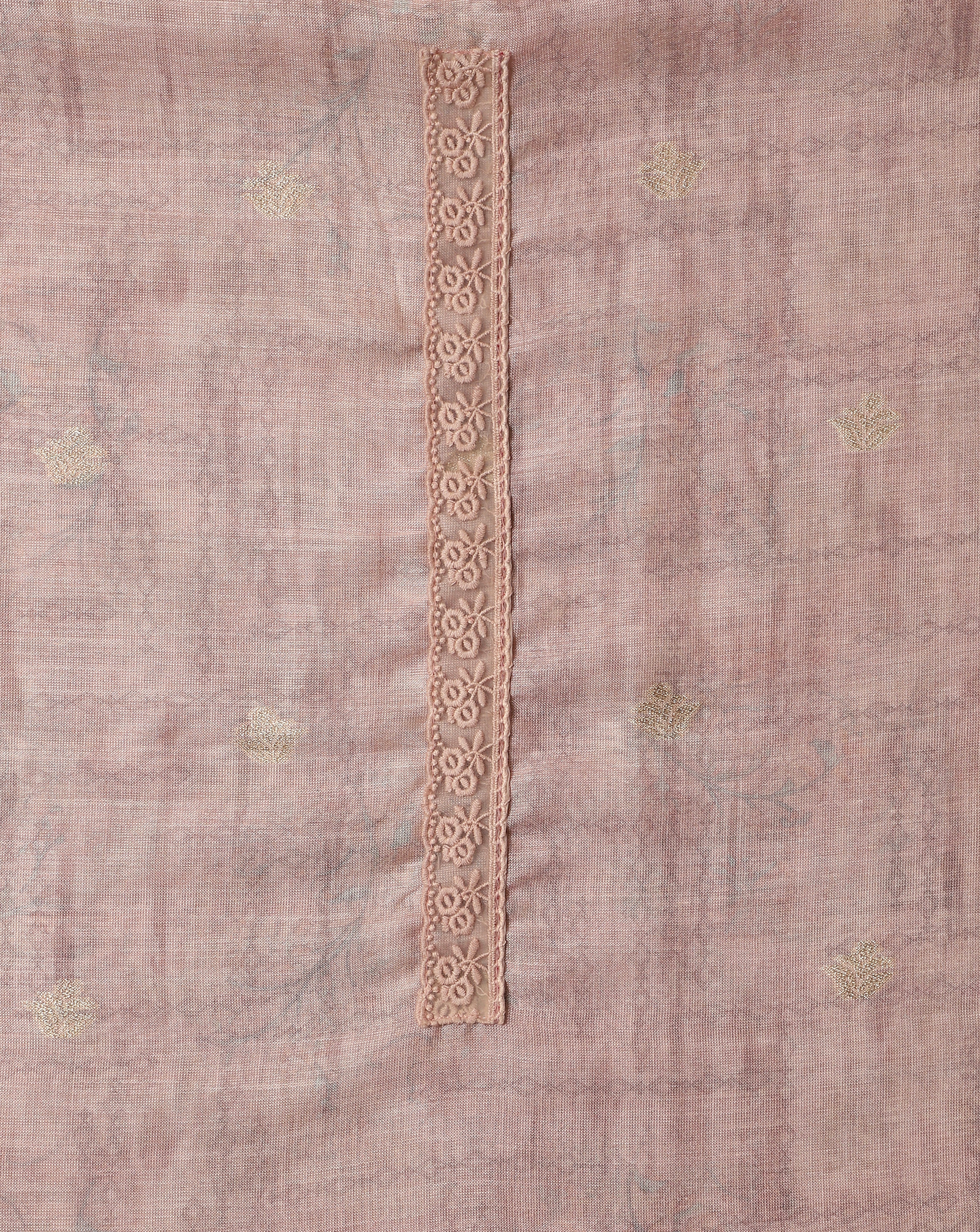 Roze Cotton Linen Suit Set