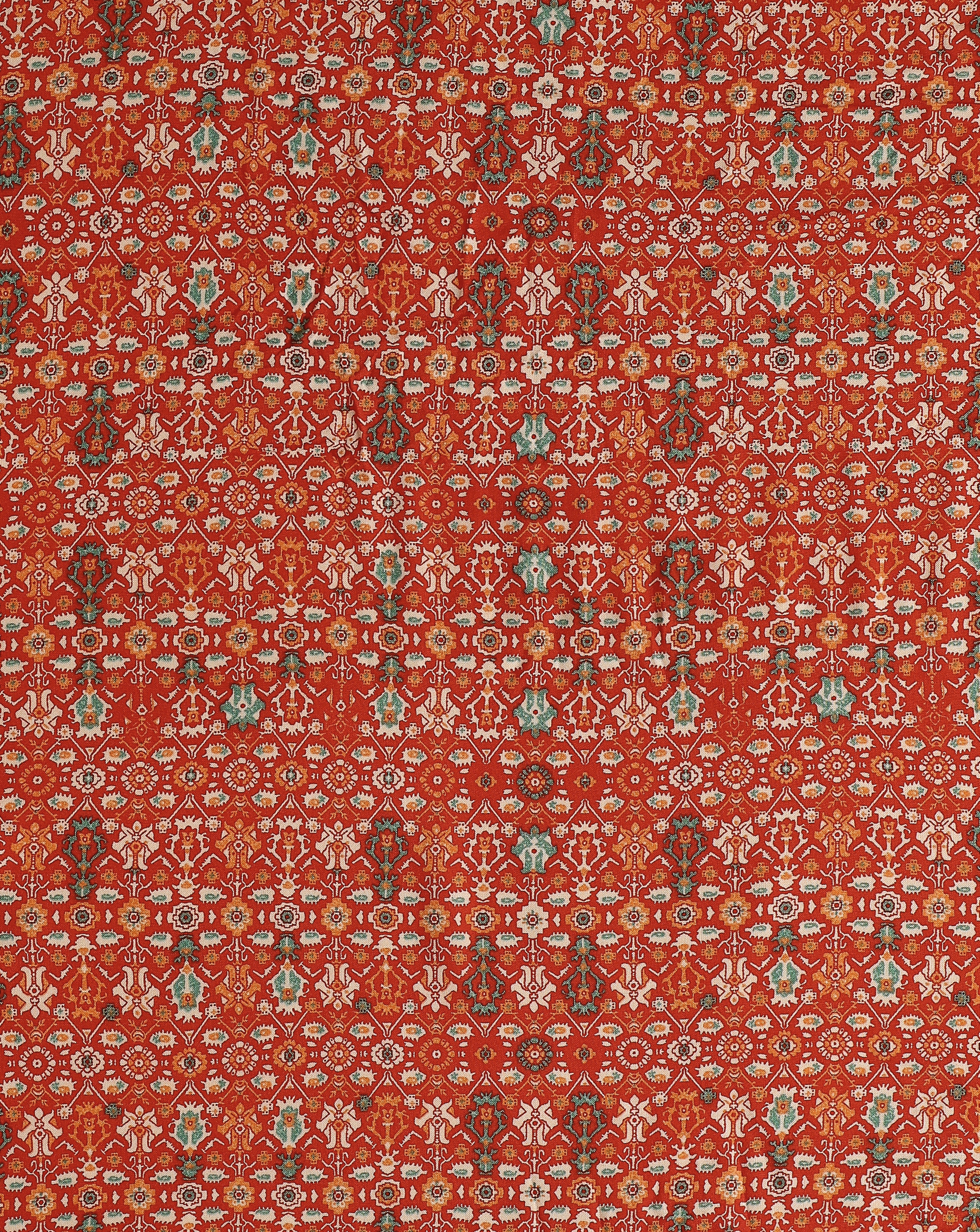 Roze Aztec Print Rayon Fabric