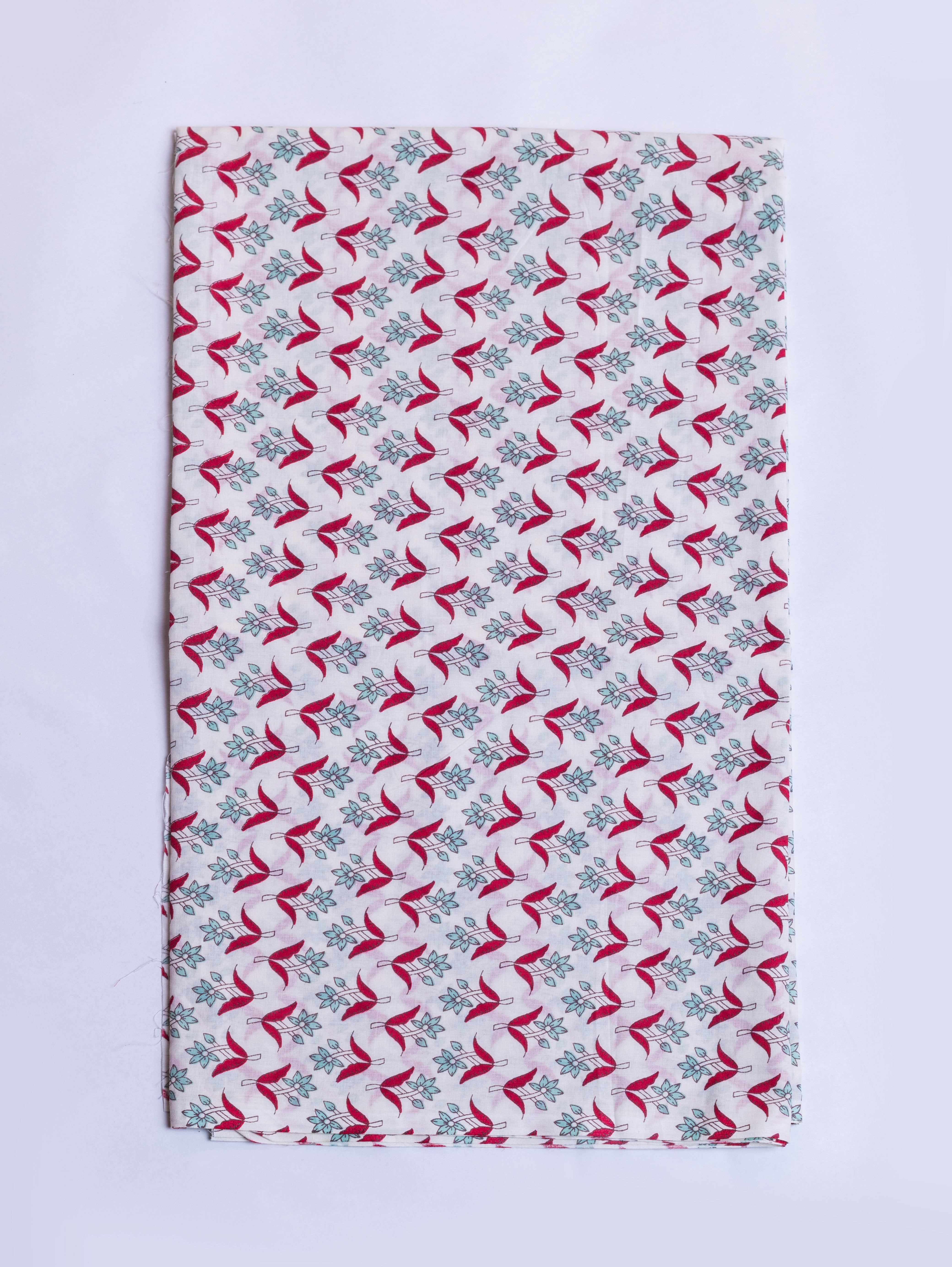 Afreen Green Cotton Suit Set