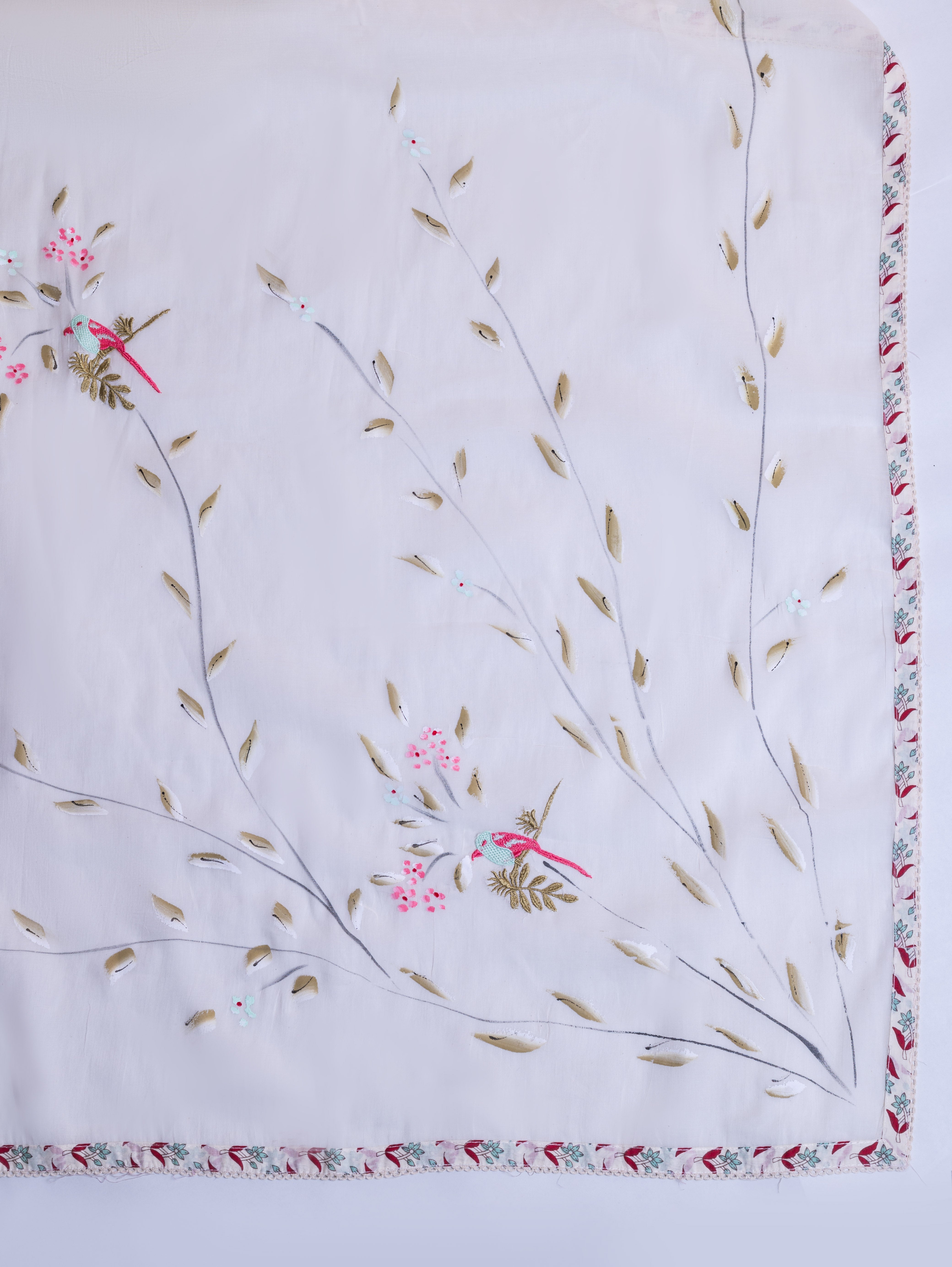 Afreen Green Cotton Suit Set