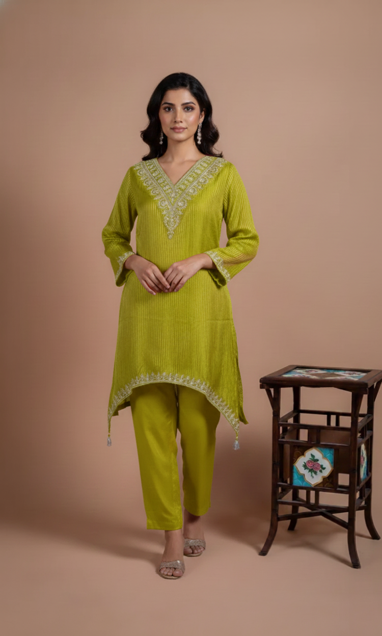 Luxe Silk Blend Co- Ord Set