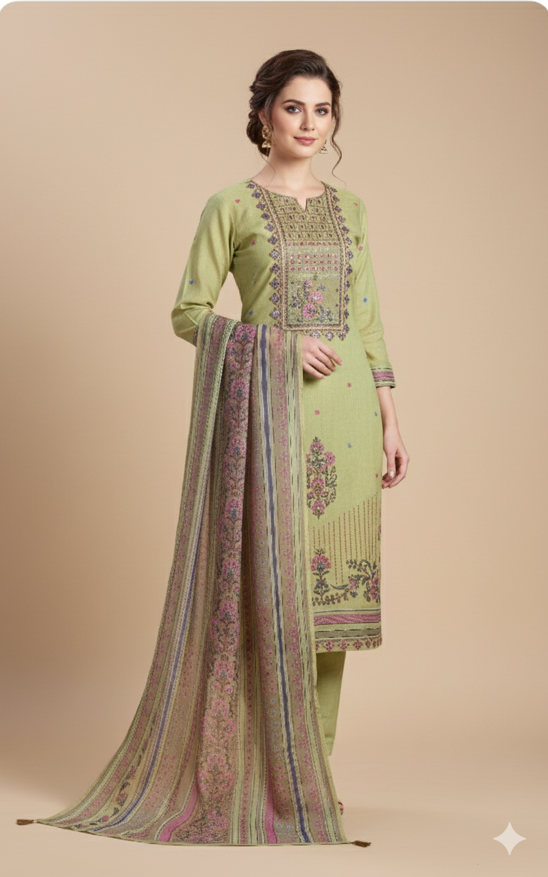 Afreen Mul Cotton Suit Set