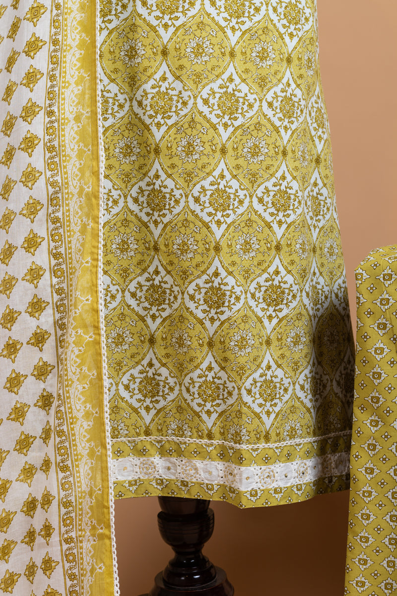 Roze Green Unstitched suit set