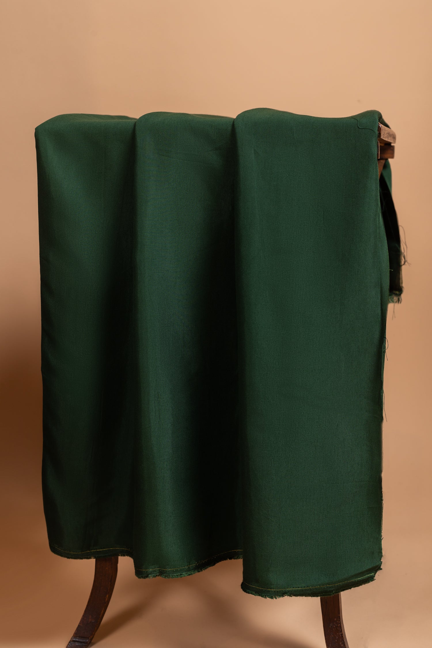 Anokhi Forest Green Cotton Unstitched Suit set