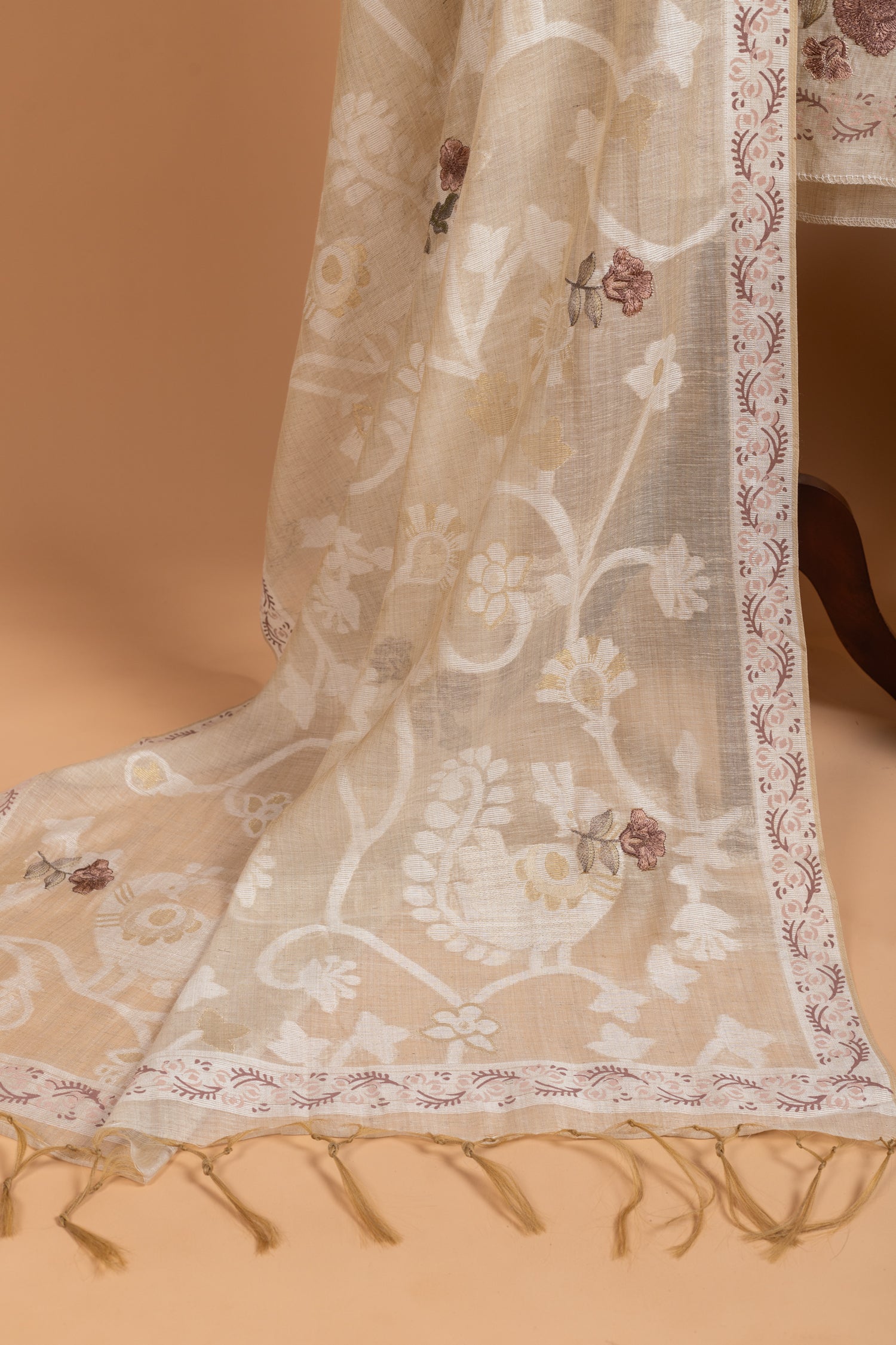 Linen Cotton Unstitched suit set