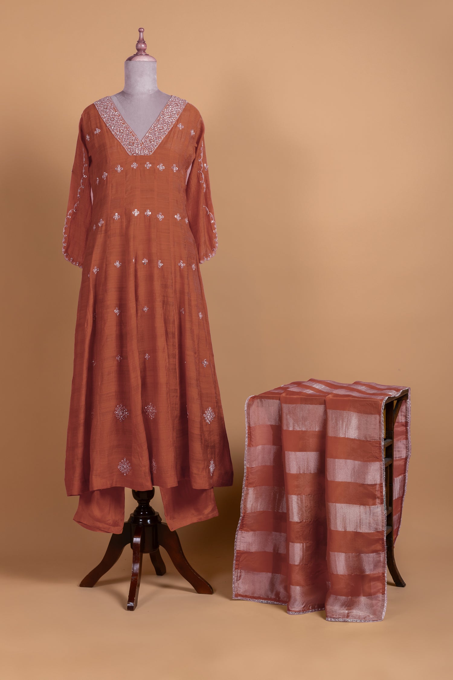 Luxe Rust A-Line Readymade Set