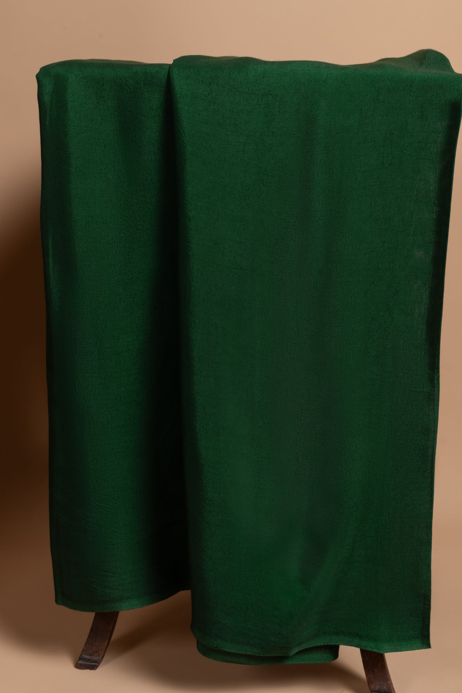 Anokhi Chanderi Silk Green Unstitched Suit Set