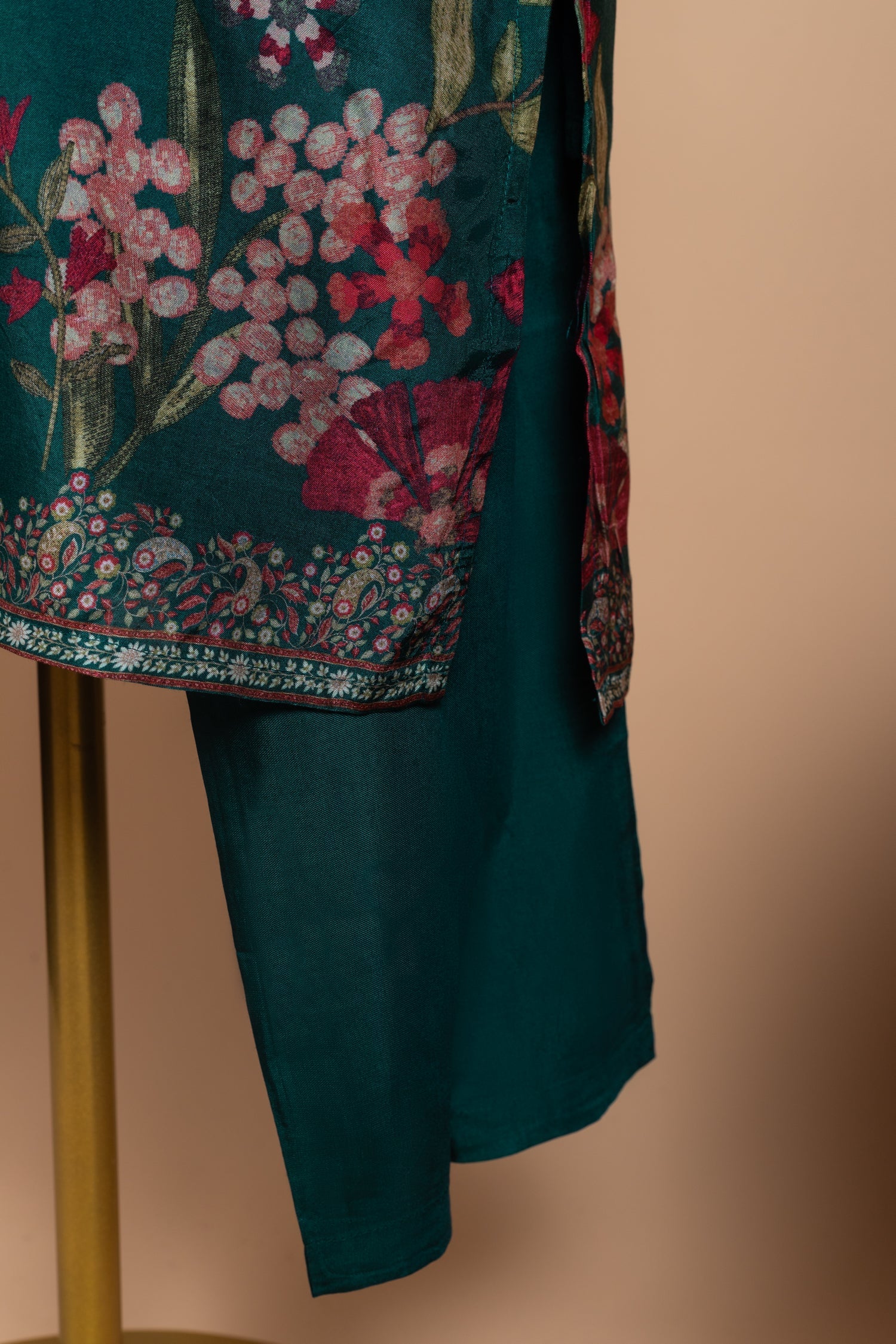 Afreen Sage green Cotton Readymade Set Sterling House