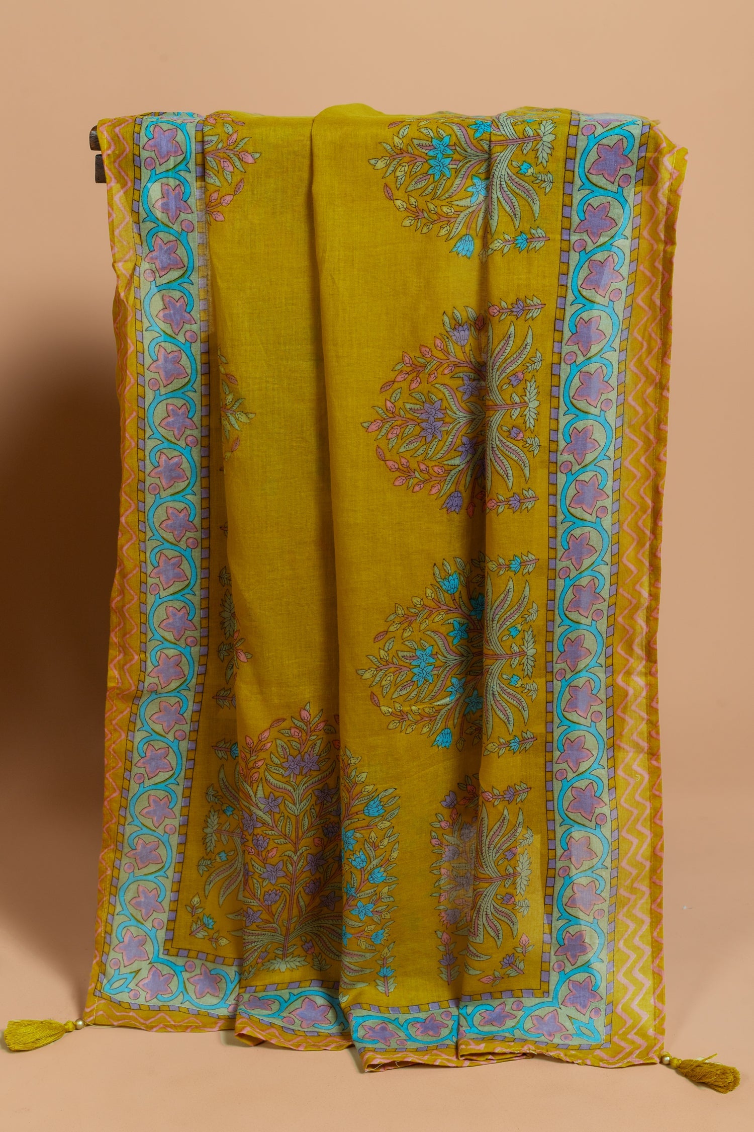 Afreen Mustard Cotton Readymade Set Sterling House