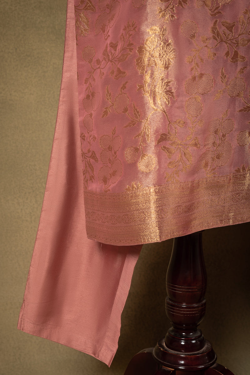 Blush Pink Shimmer Silk Readymade Sterling House