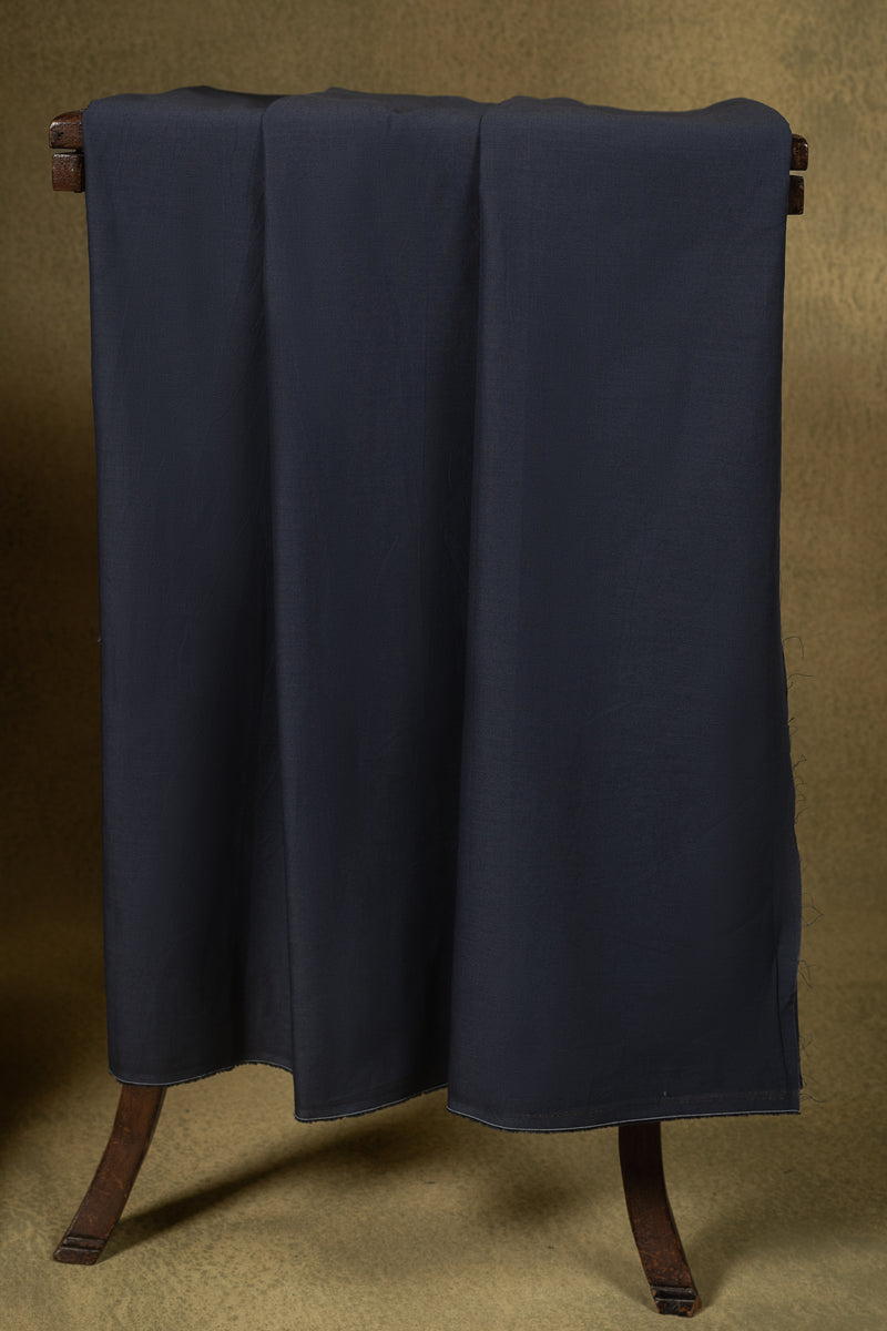 Slate Blue Linen Cotton Embroidered Unstitched Suit Sterling House