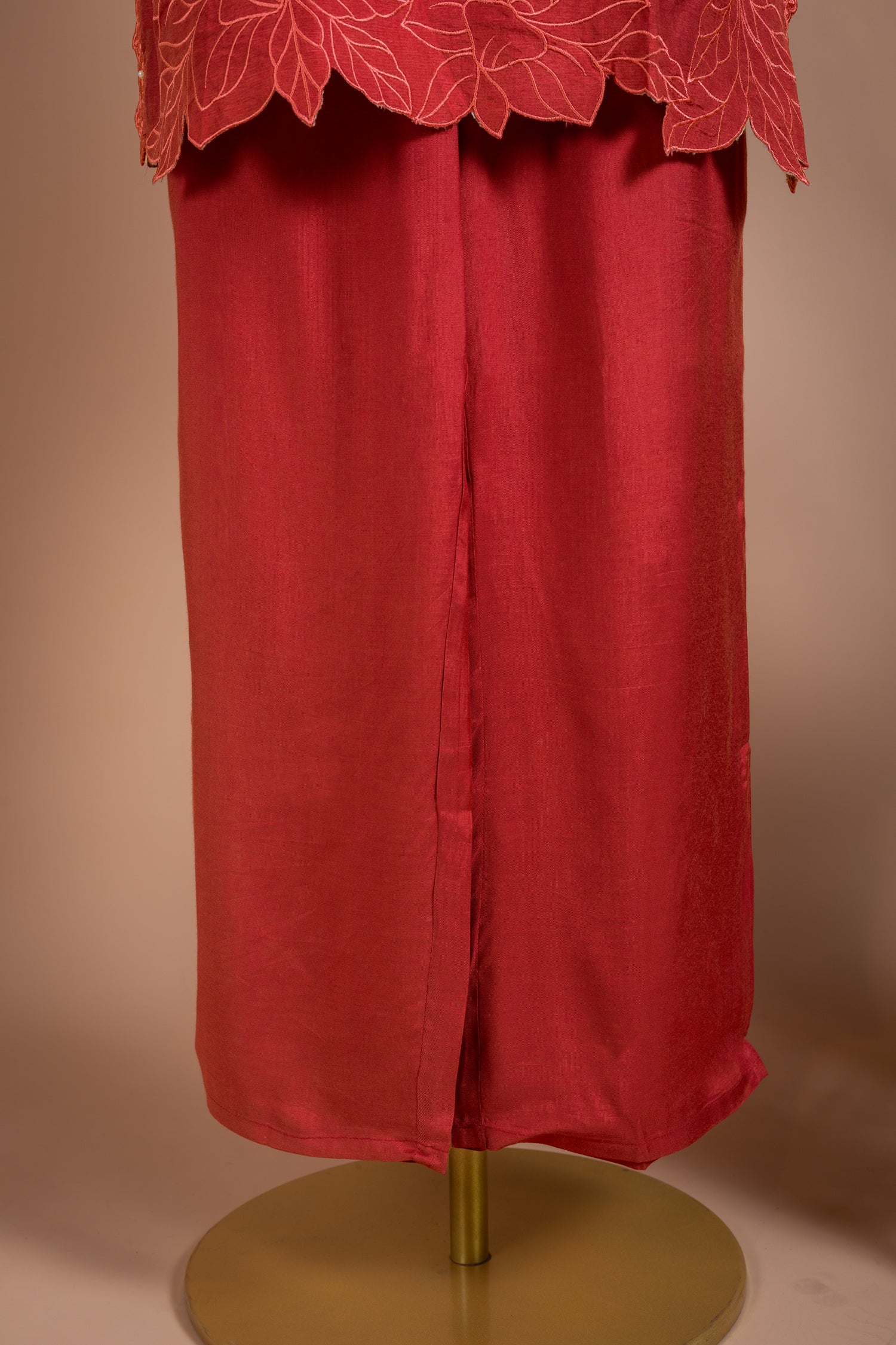 Afreen Red Readymade Co-Ord Set Sterling House