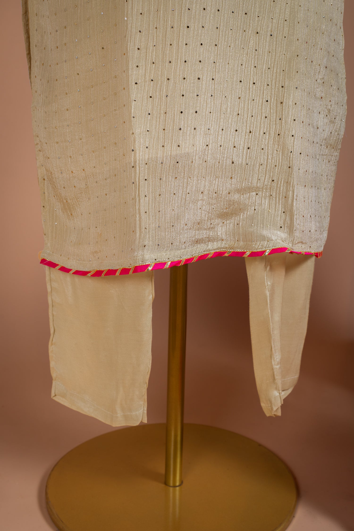 Luxe Crush Shimmer Silk Suit Readymade Set