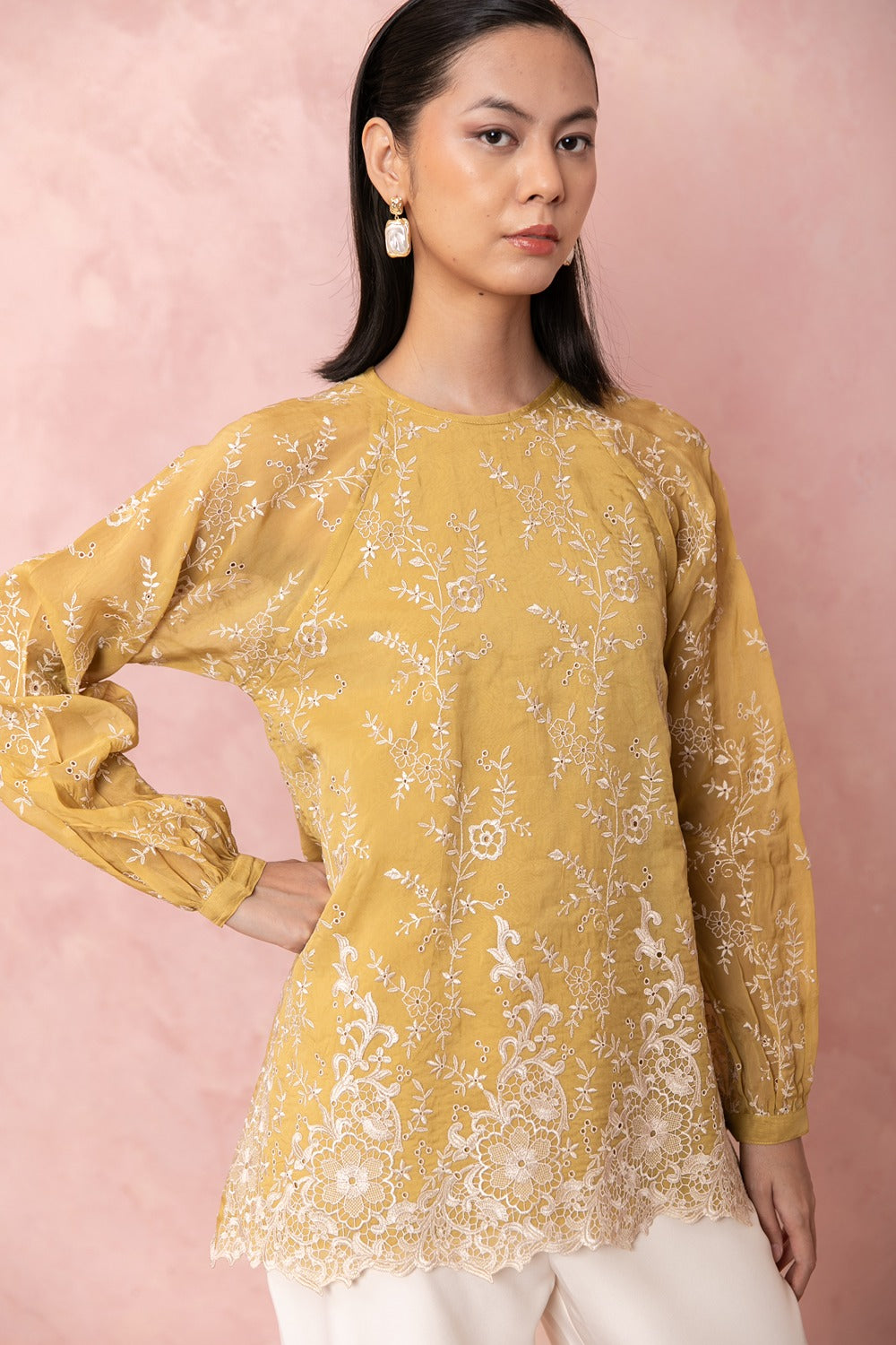 Akriti Top - Mustard