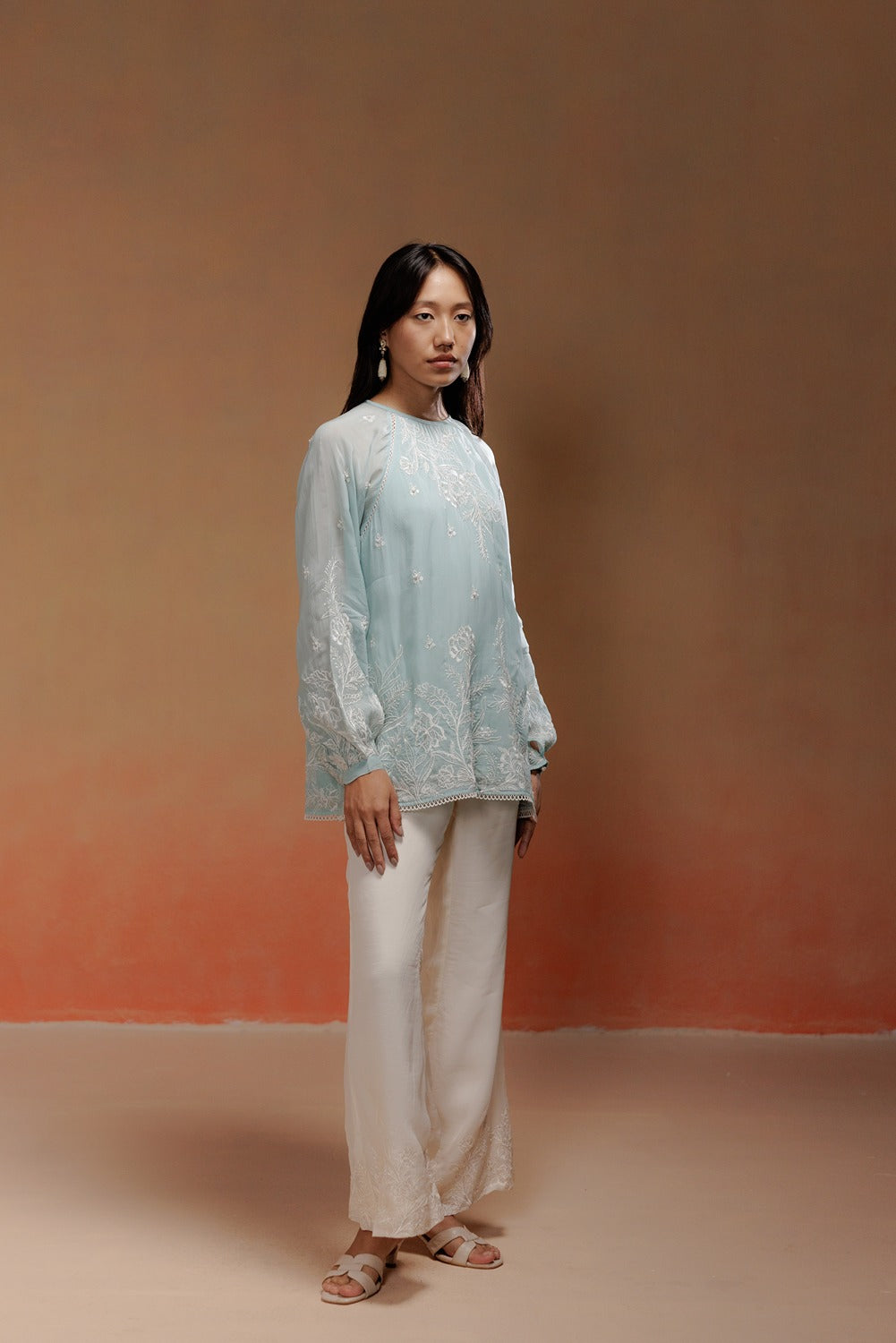 Arzoo Top- Blue Sterling House