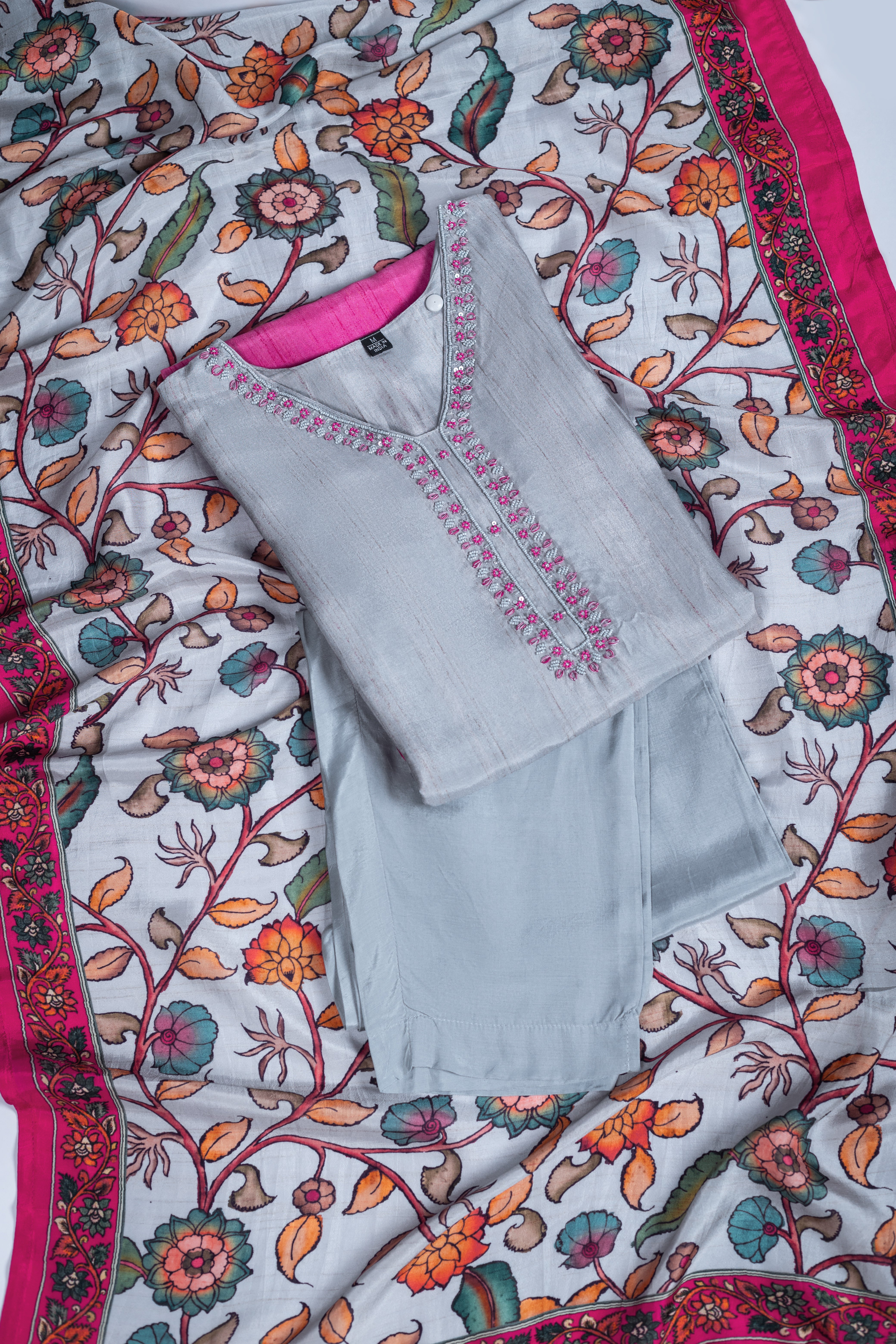 Luxe Pink Ombre Suit Set