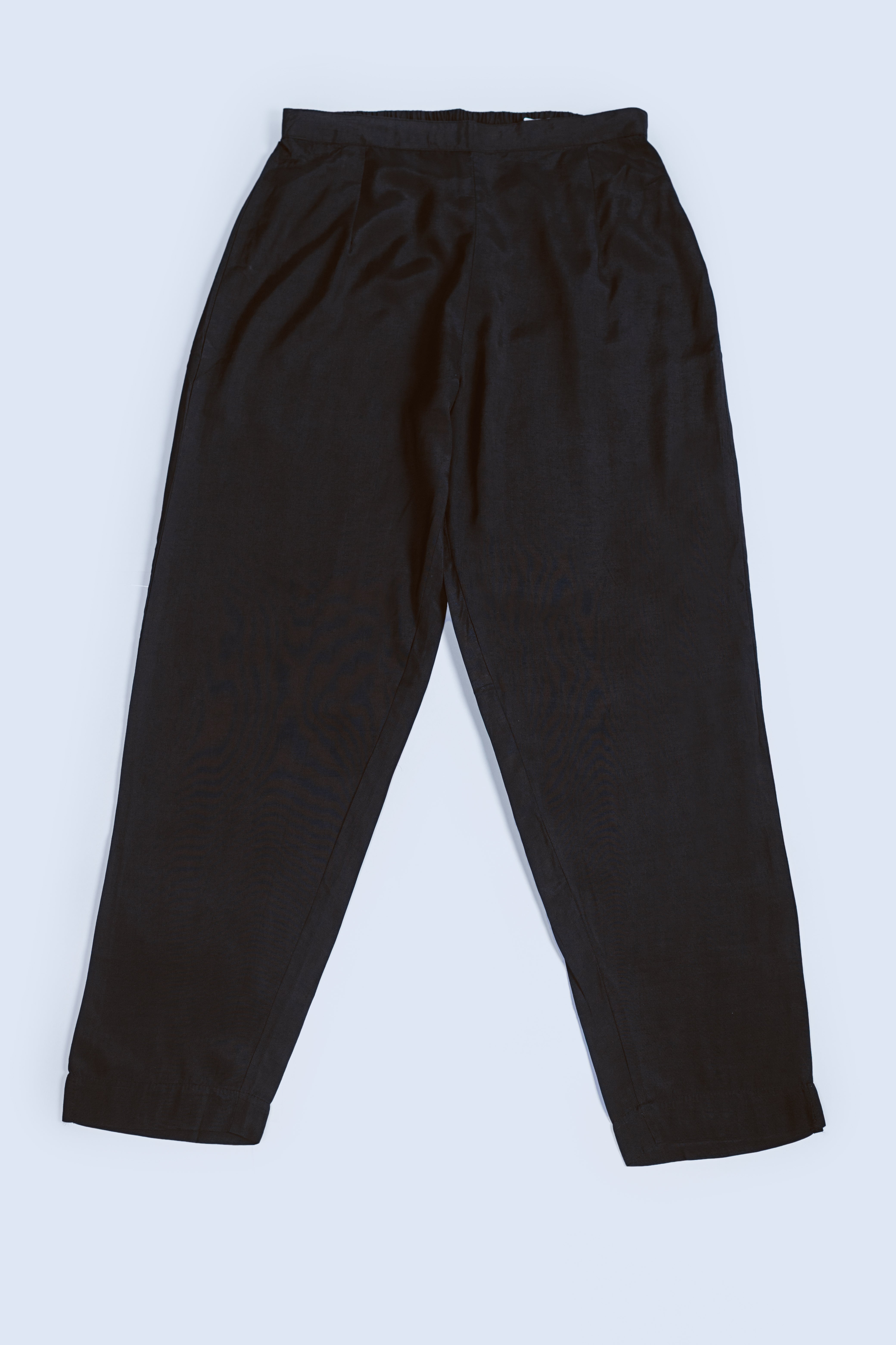 Luxe Black Ombre Readymade Suit Set