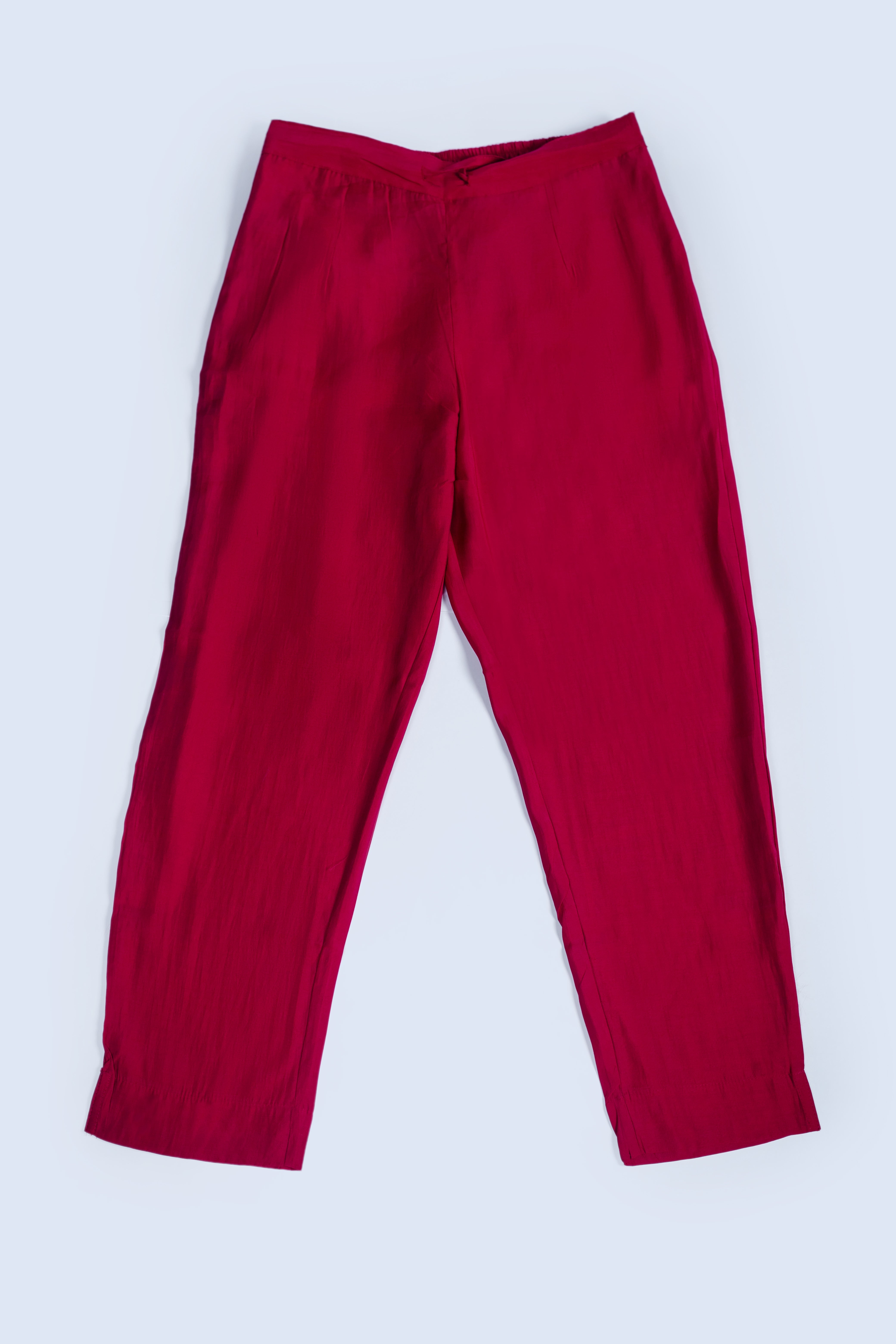 Afreen Dark Red Muslin Set