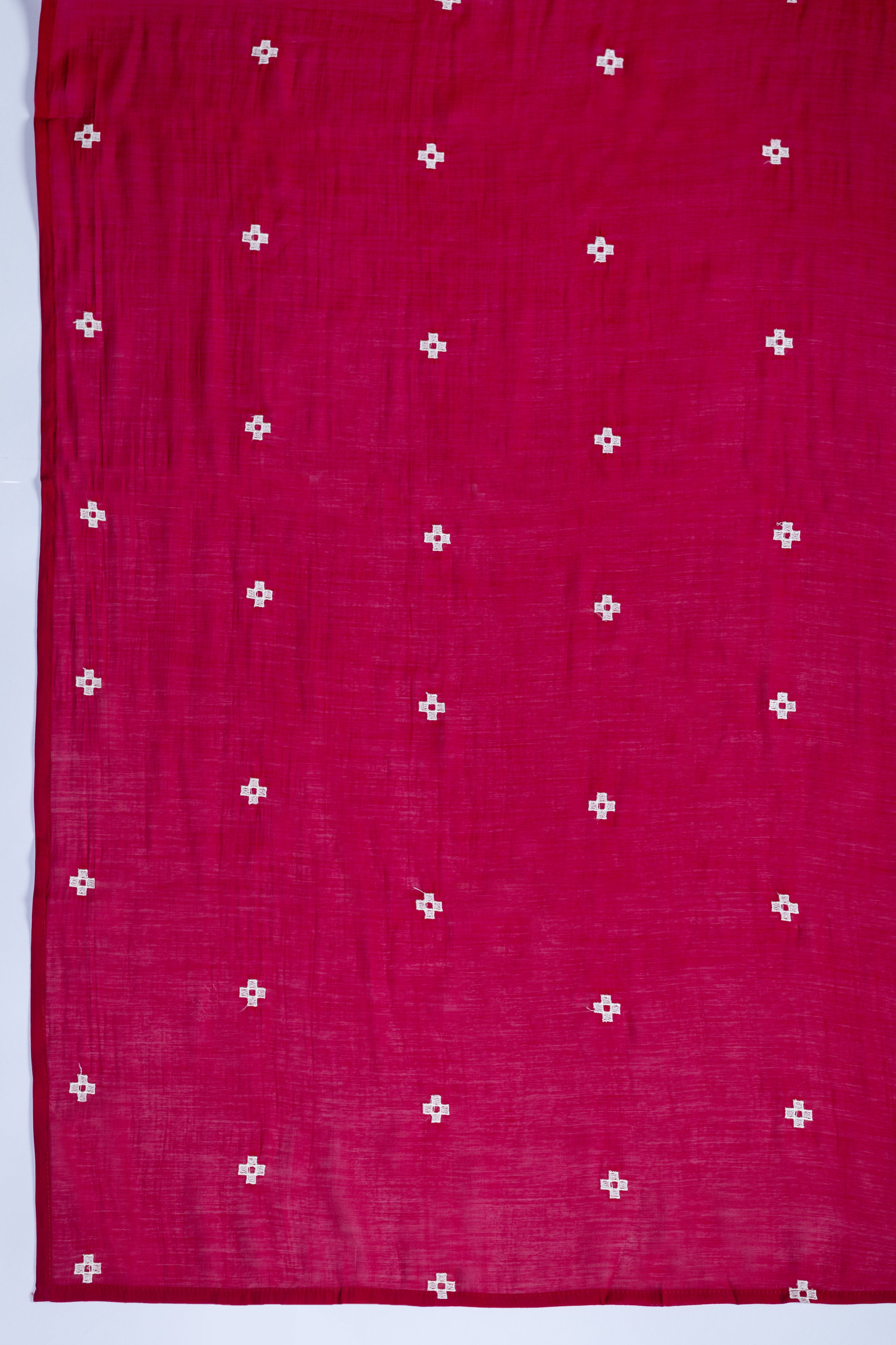 Afreen Dark Red Muslin Set