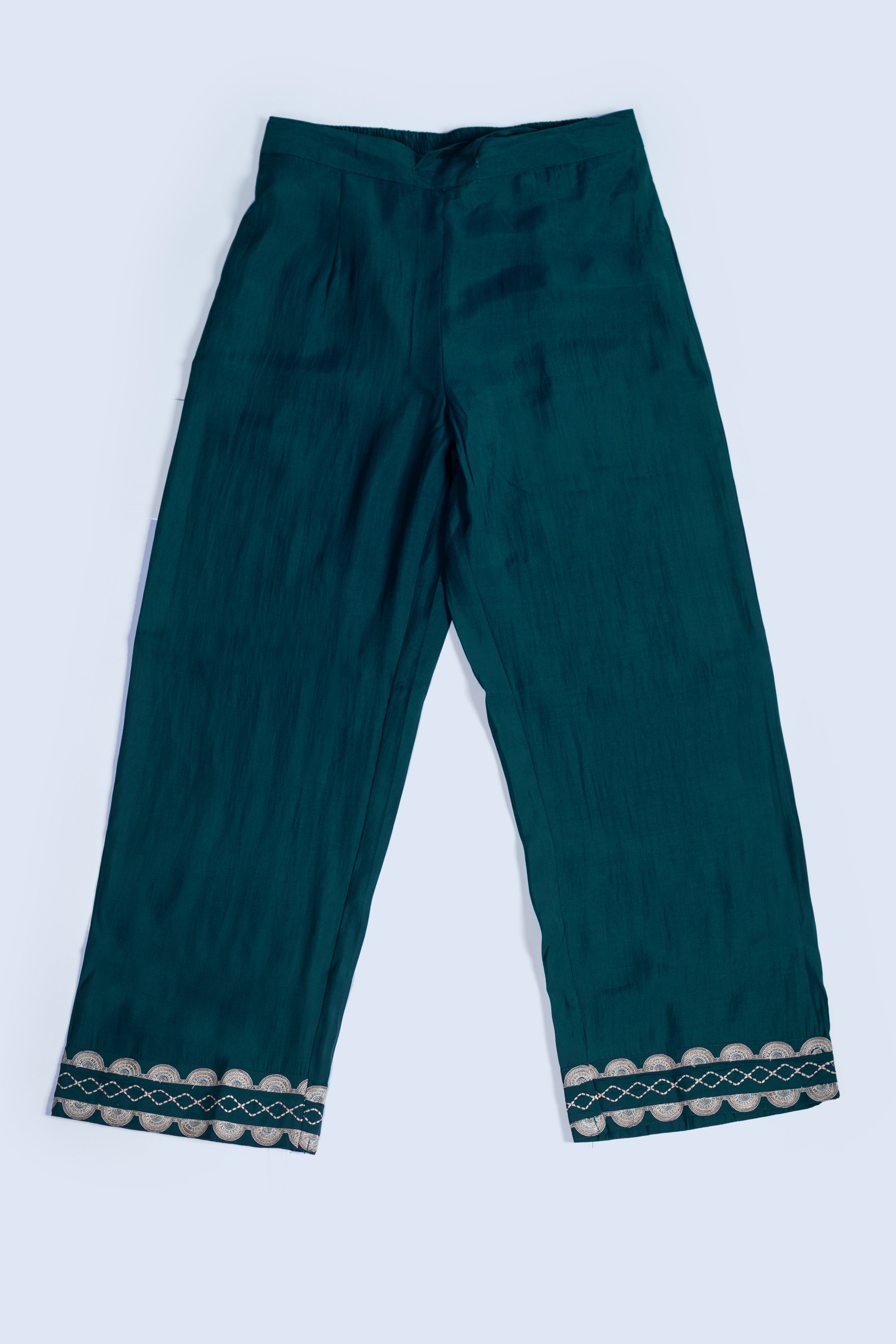 Afreen Blue Button-Down Co-ord set