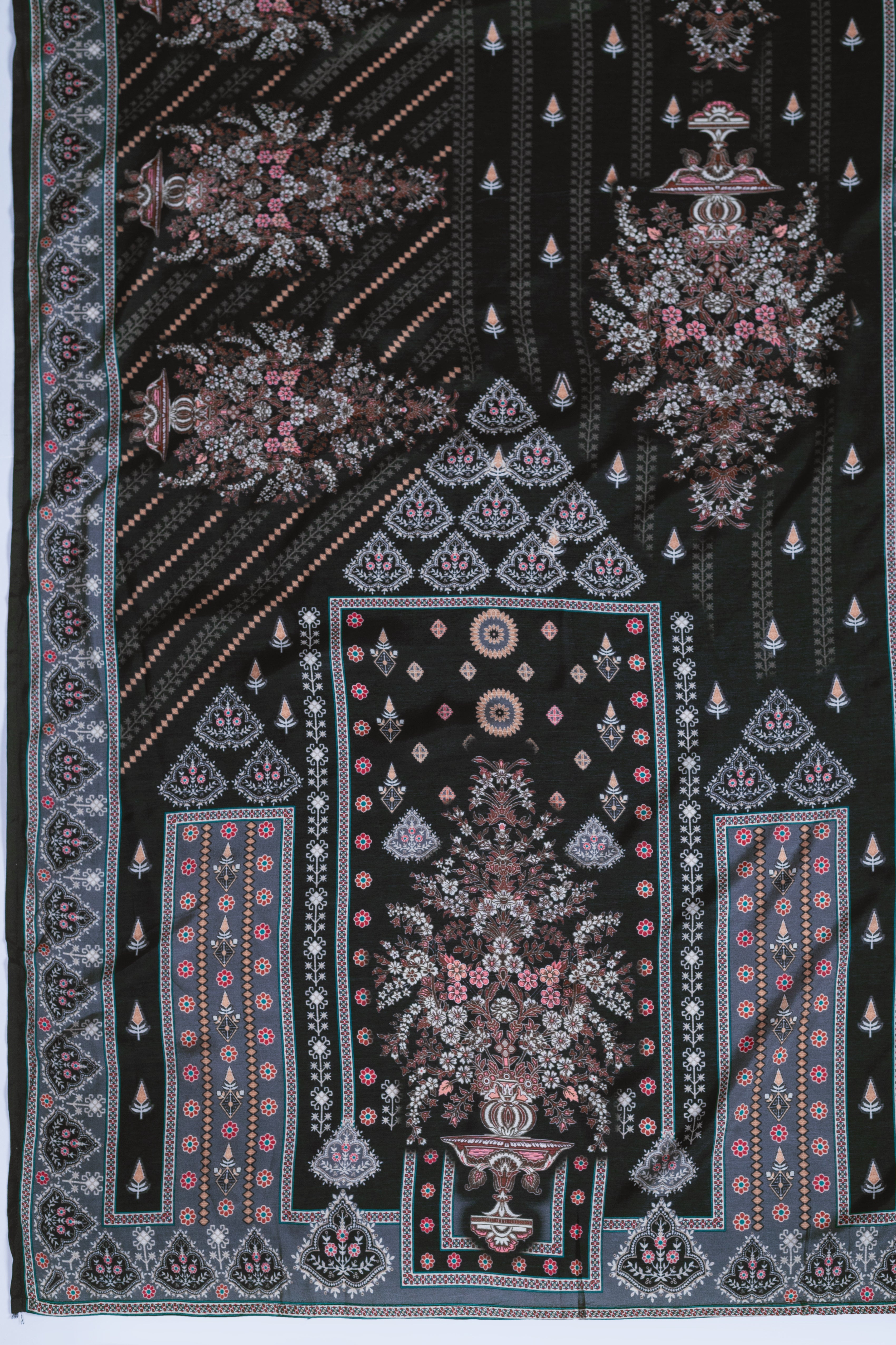 Afreen Muslin Black Suit set