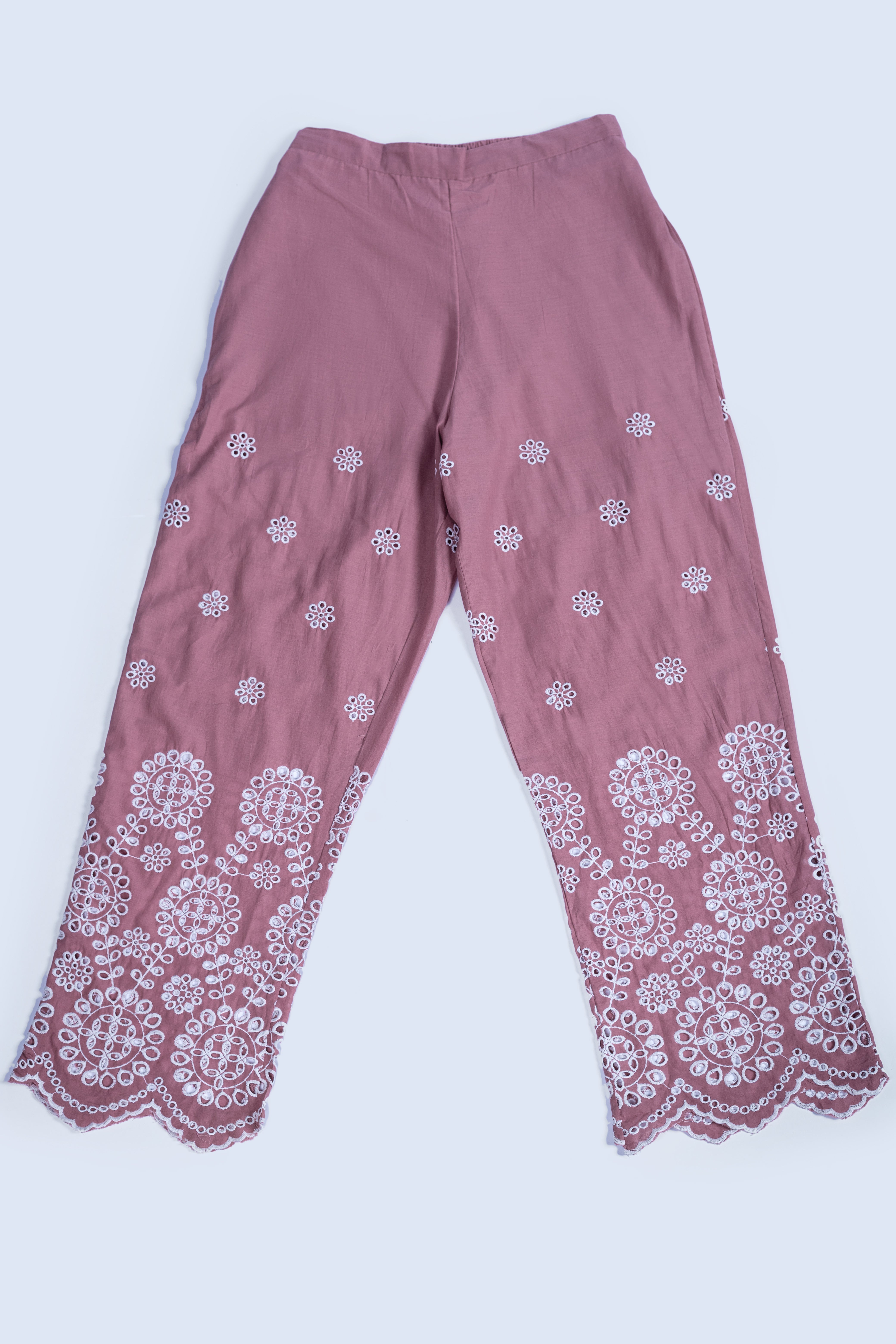 Anokhi Pink Cotton Co-ord Set