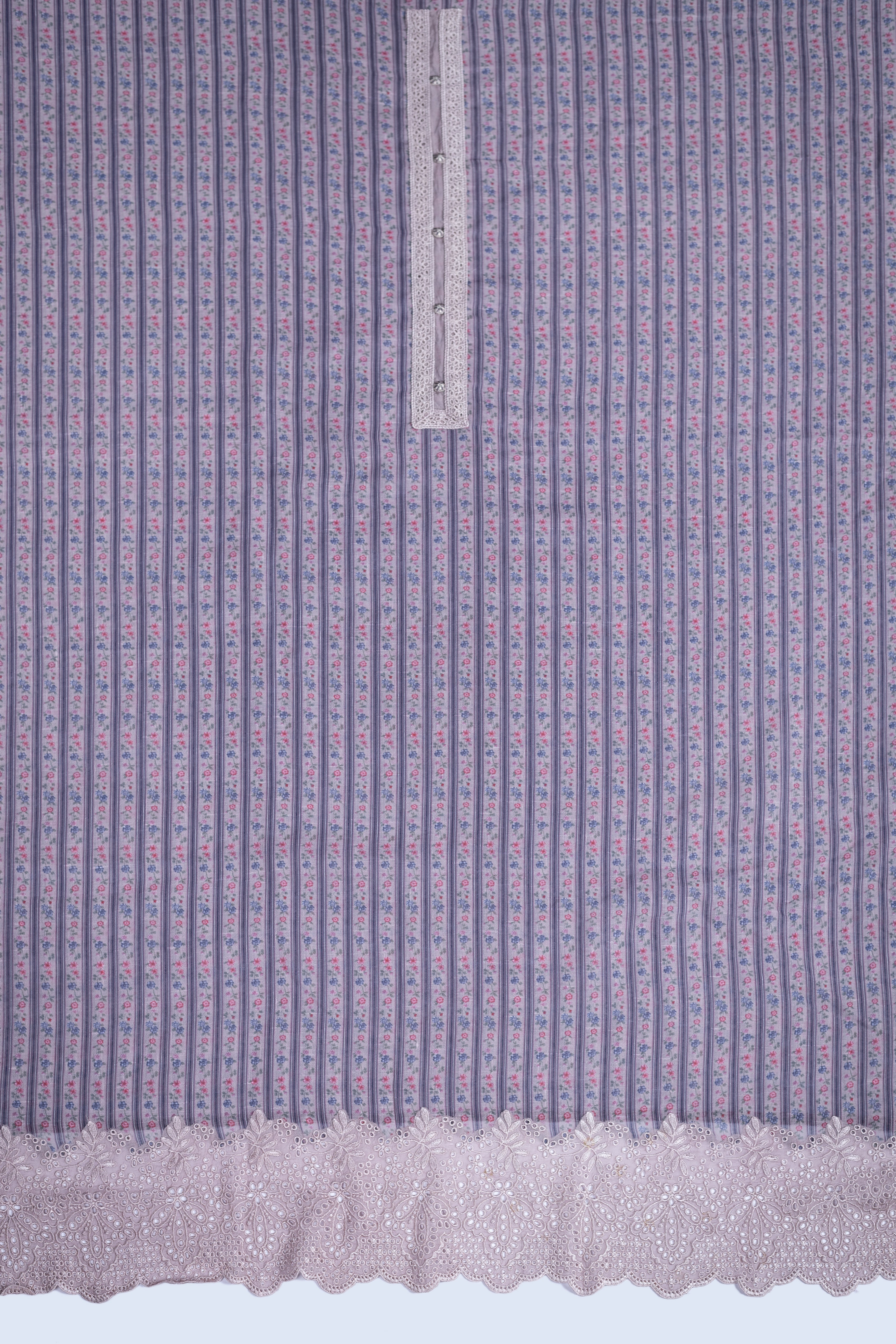 Luxe Printed Linen Suit Set