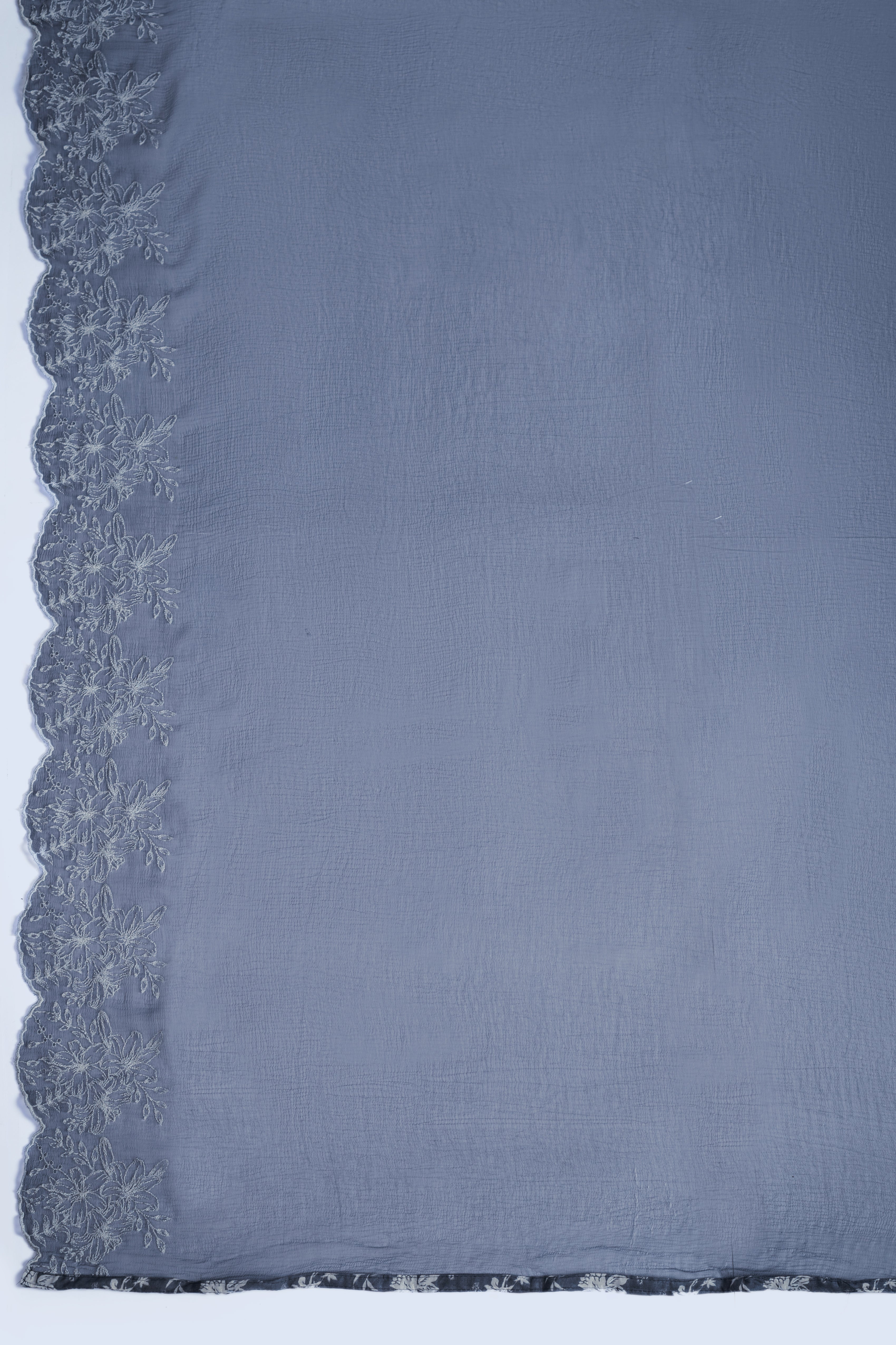 Luxe Blue Soft Cotton Suit Set