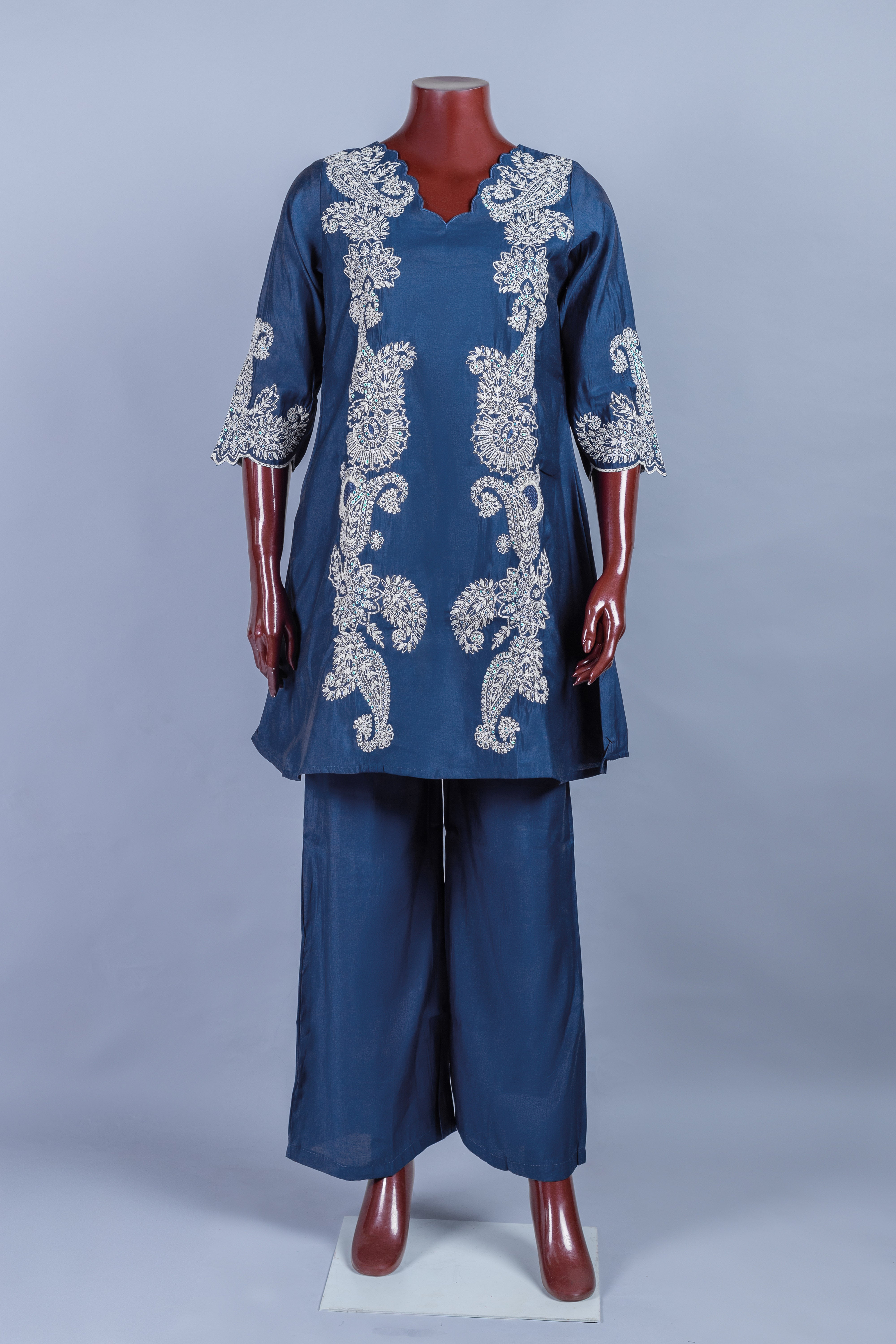 Afreen Blue Co-ord Set