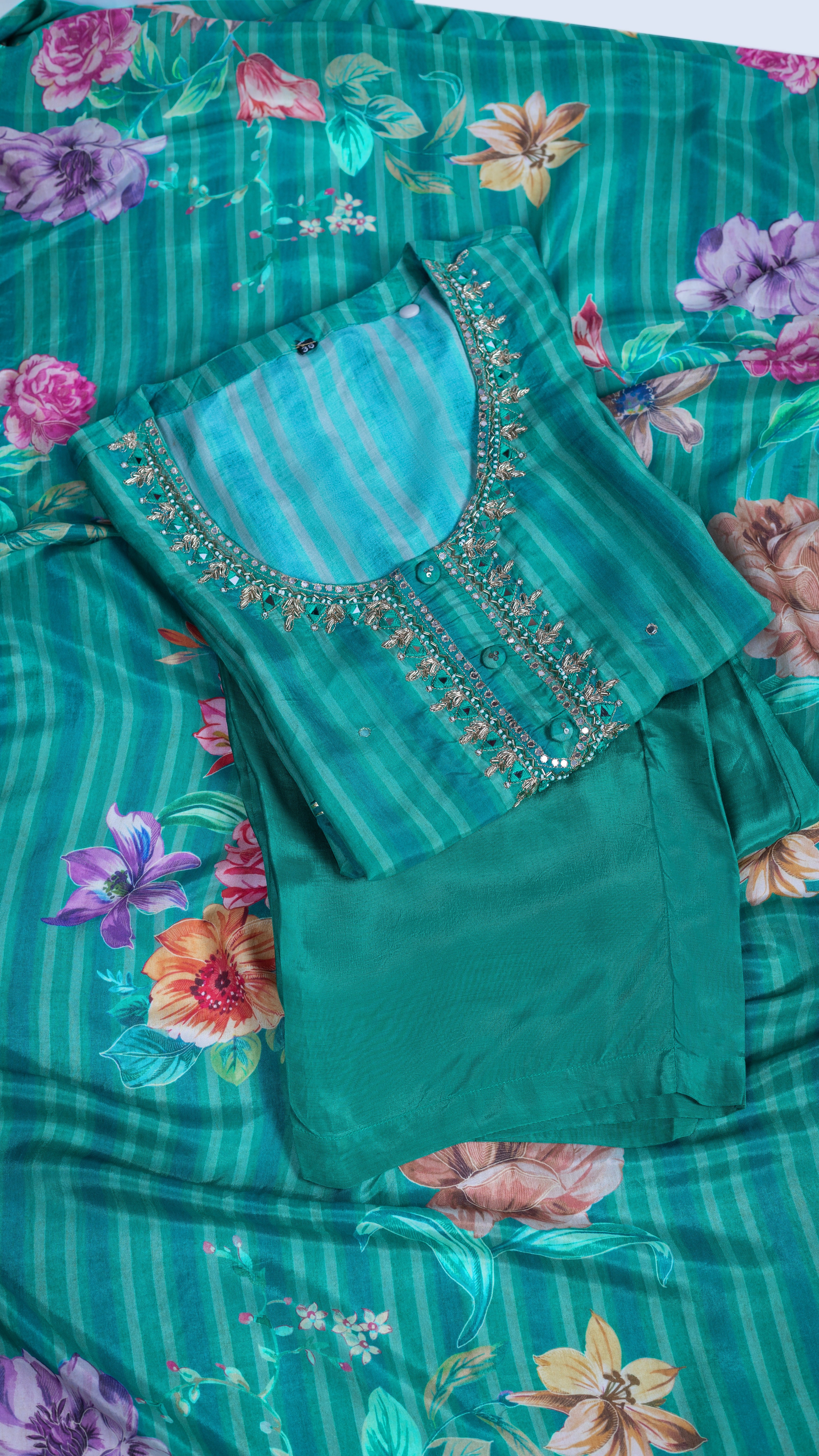 Afreen Muslin Suit set