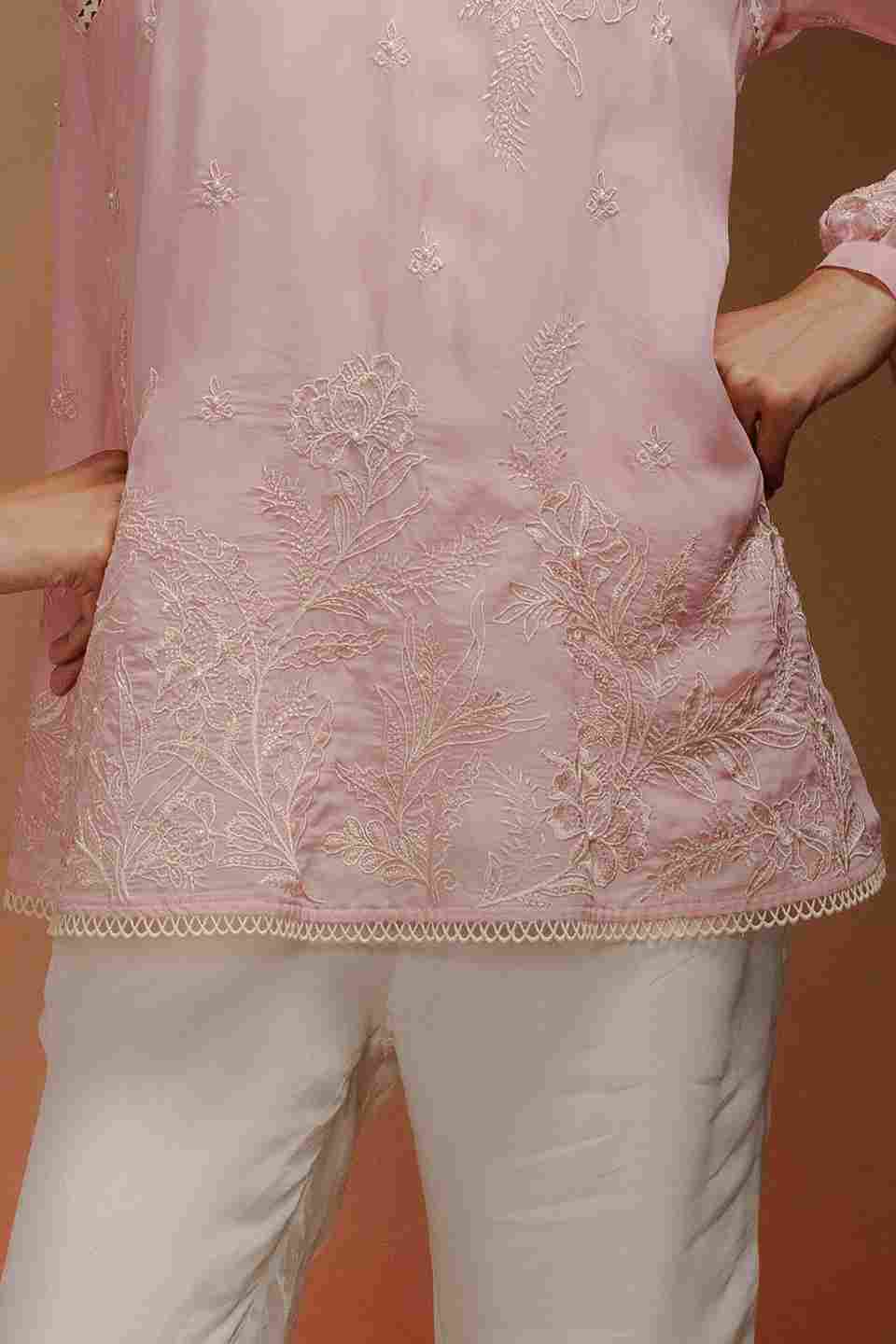Arzoo Top- Pink
