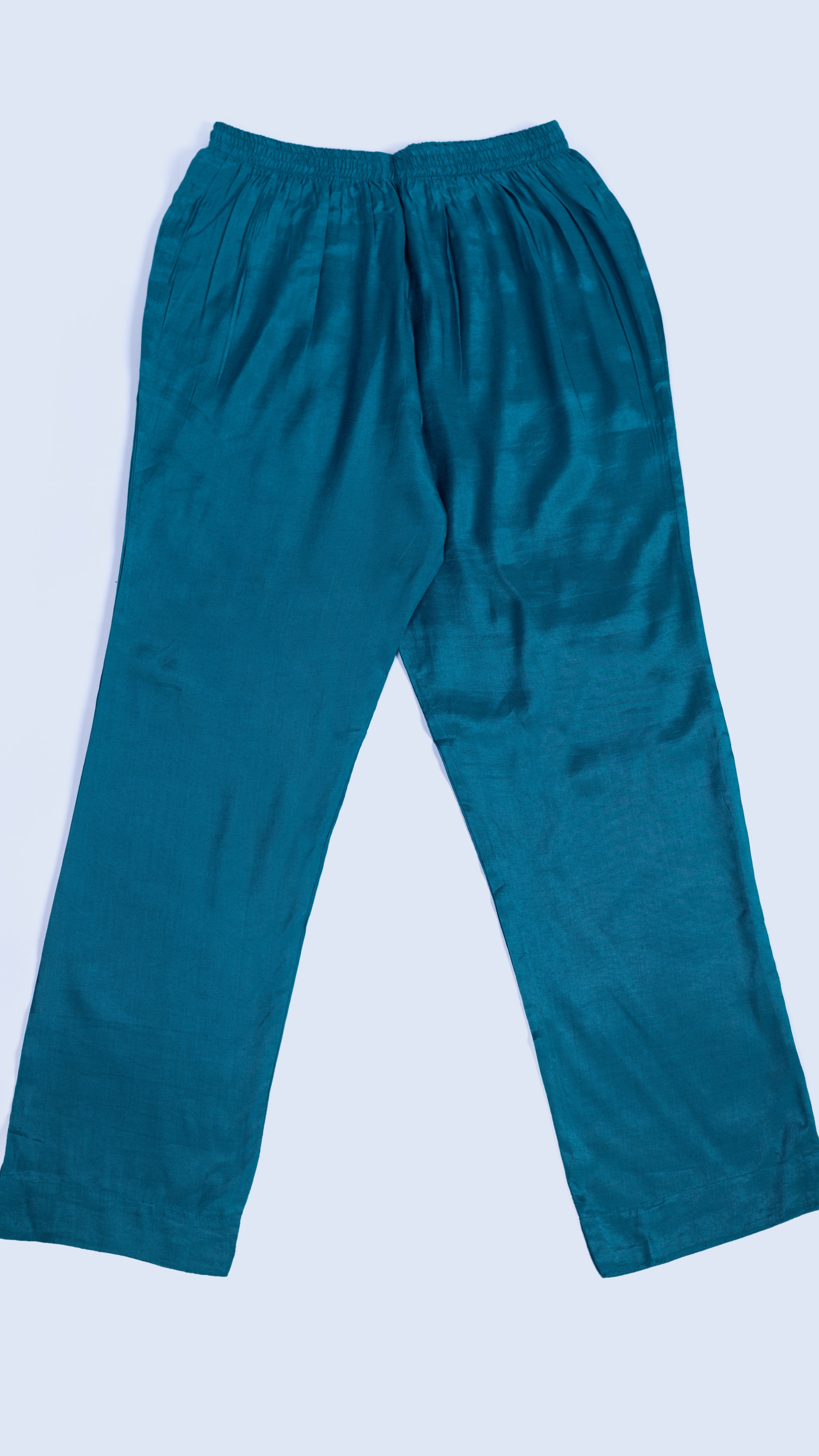 Luxe Deep Blue Suit set