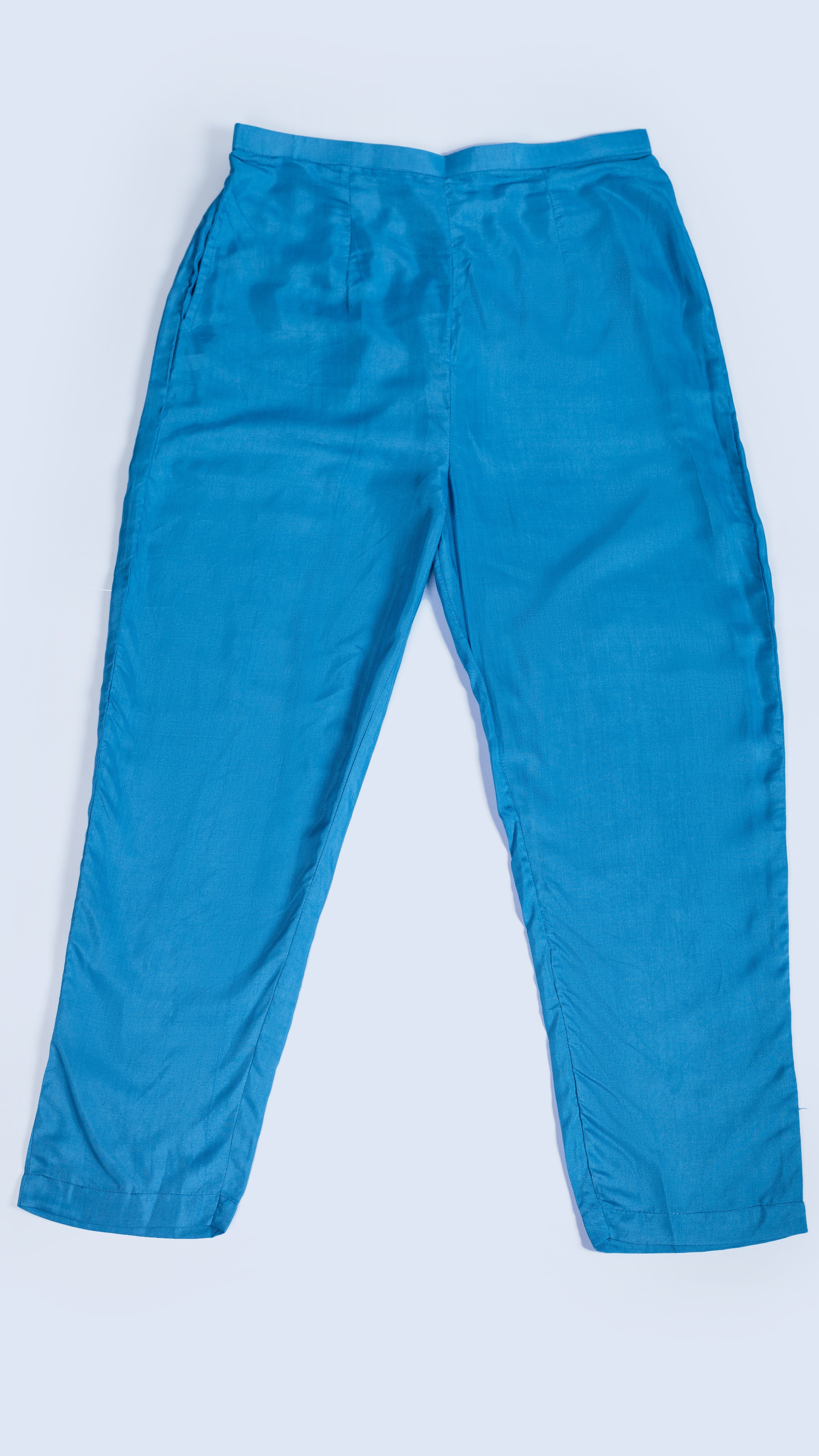 Luxe Light Blue Suit set