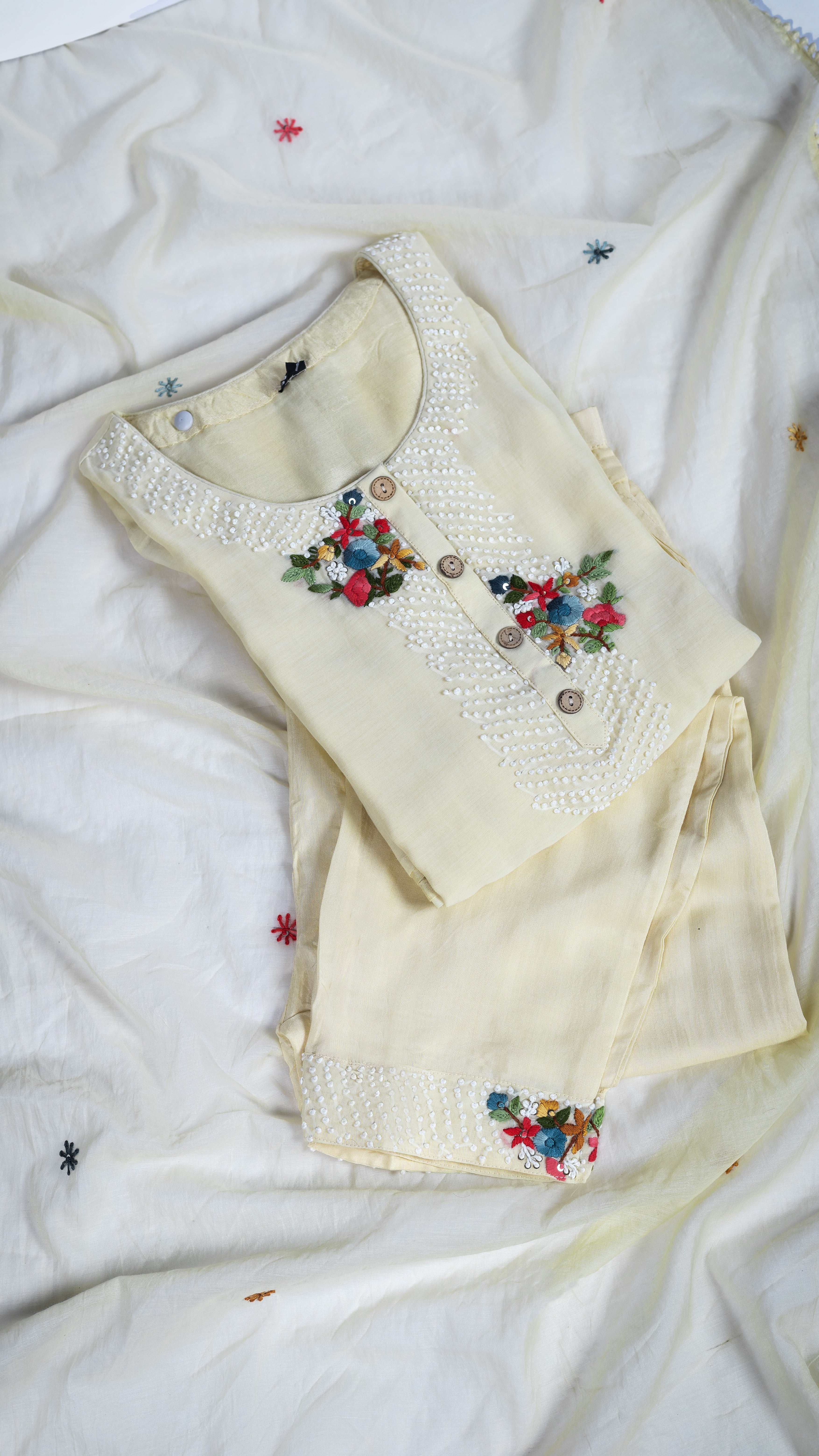 Luxe Mul cotton Suit Set